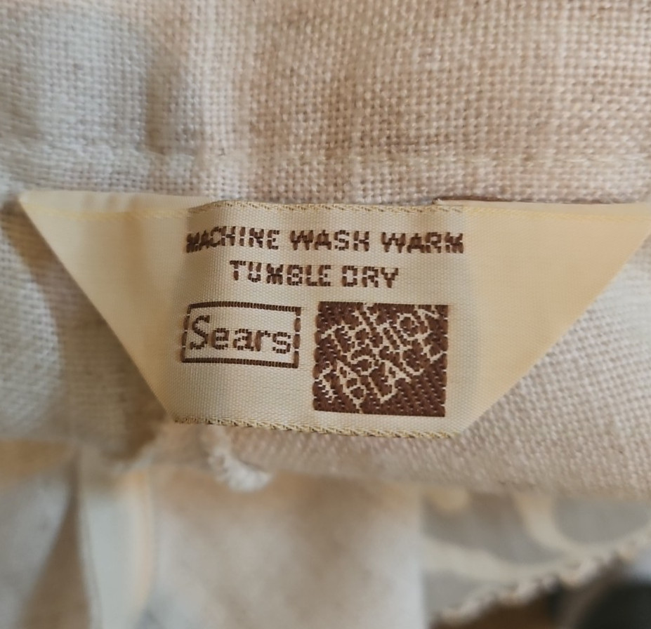 Vintage Skirt Sears Below Knee Pleated Union USA Made No Size Pockets! Read