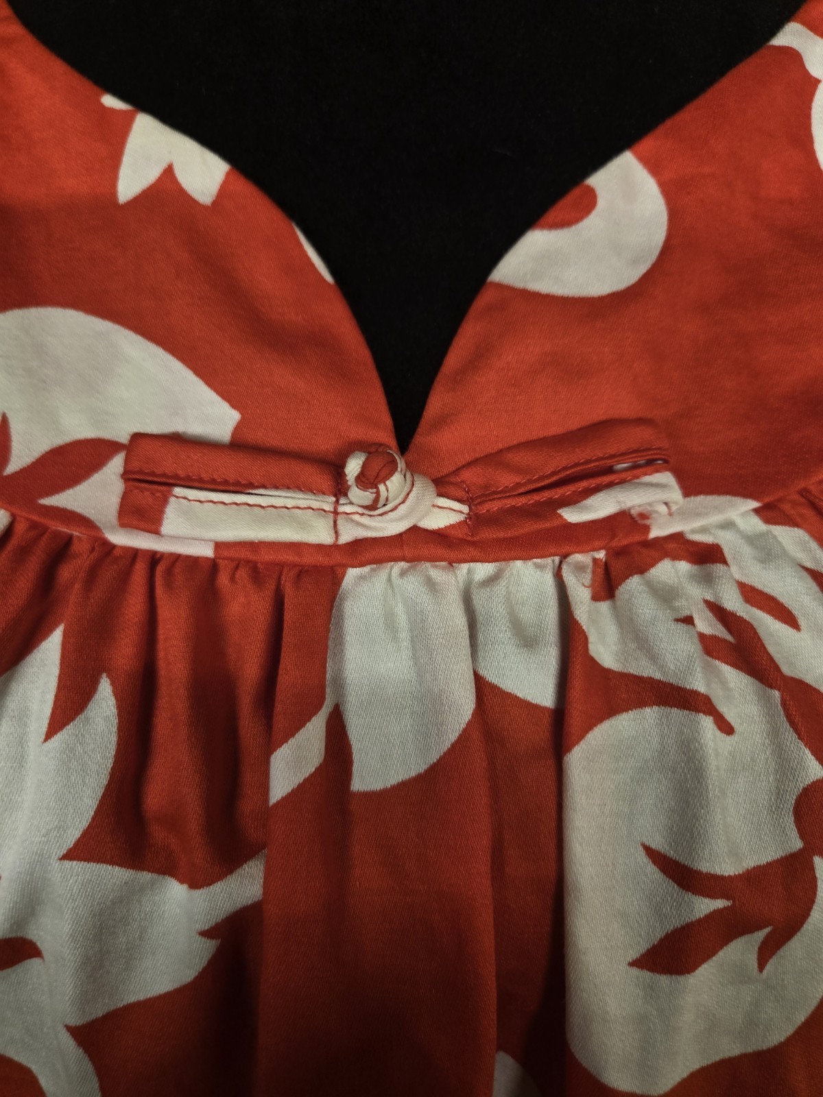Vintage Waltah Clarke’s Hawaiian Aloha Dress w1079