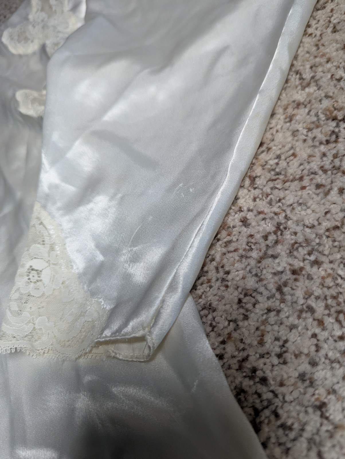 Vintage Robe The Jessica Lynn Collection Gatsby Wedding Sleepwear Size Medium