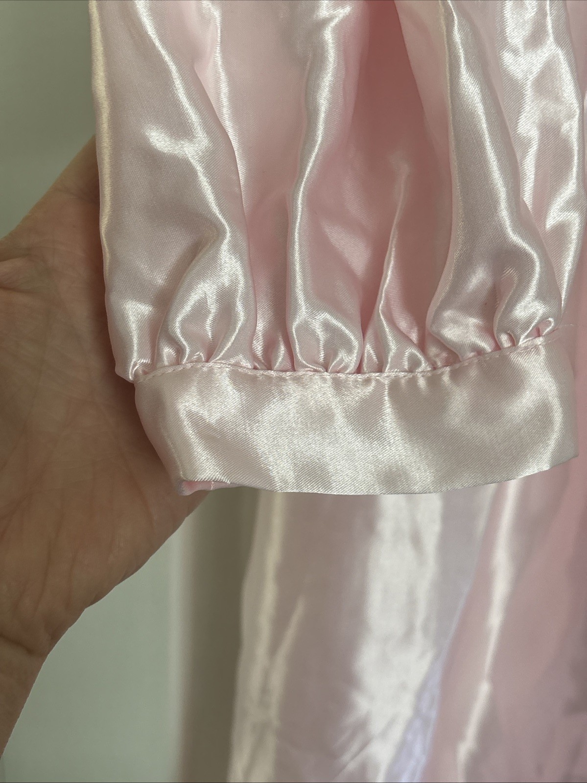 VINTAGE KOMAR Medium Long Nightgown Silky Nylon Pink New Original Tags