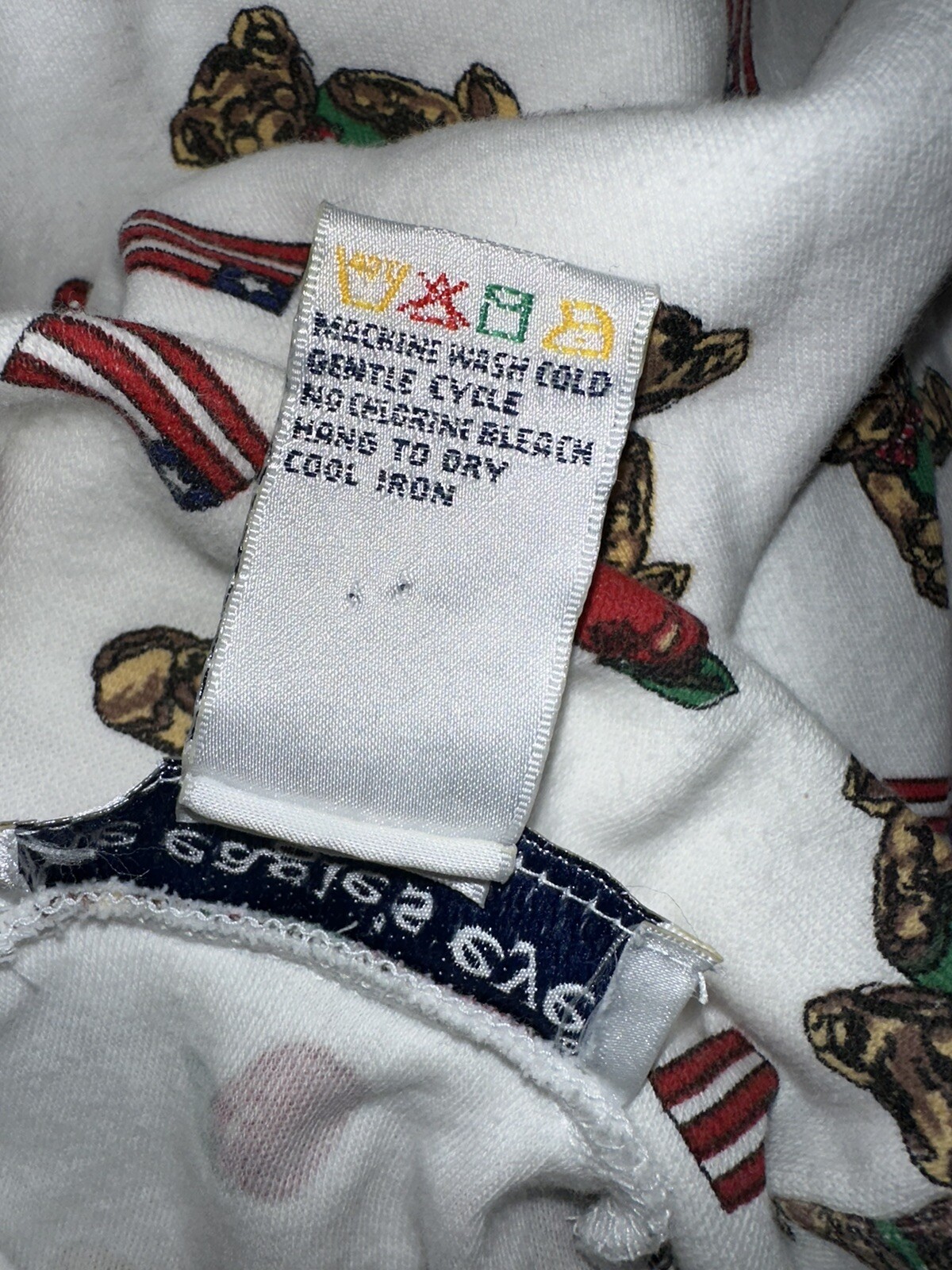 Vtg The Eagle’s Eye Turtleneck Shirt Teddy Bear Apple Teacher Theme Sz Large