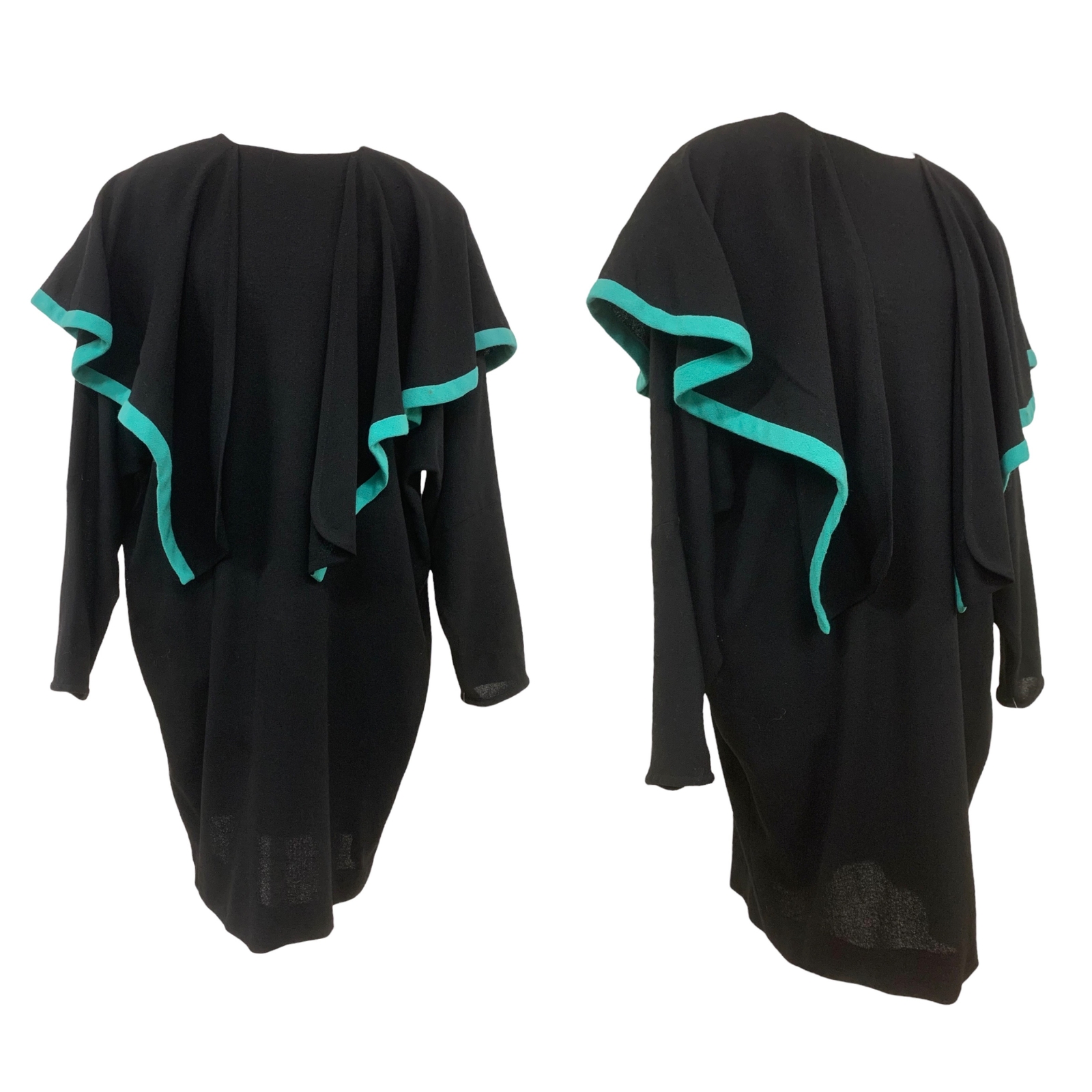 Vtg Vintage 1980s 80s Designer Yeholee Avant Garde Minimalist New Wave Dress