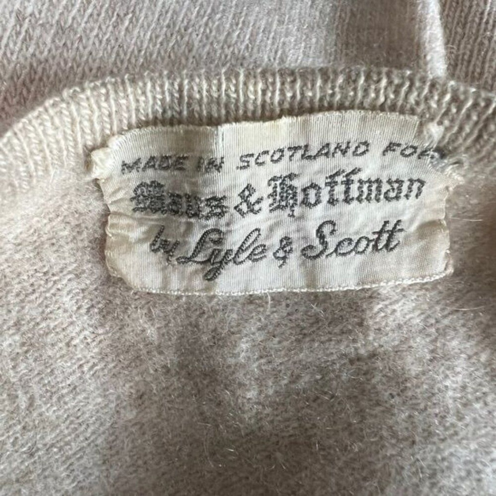 Vintage Maus & Hoffman Cashmere Cardigan