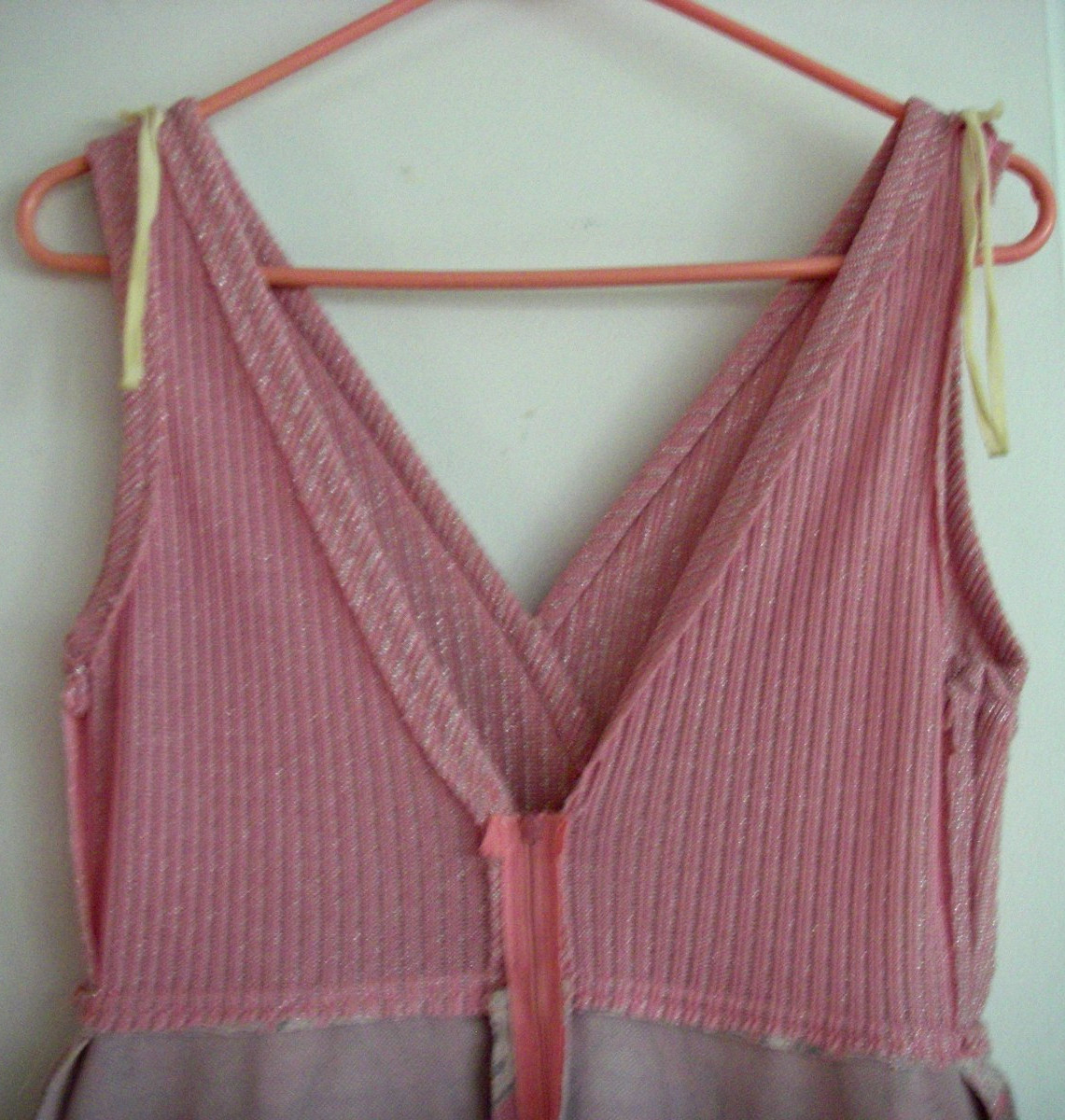 Vintage 60s 70s Mod Hippie Brady Bunch Toni Todd Sleeveless Maxi Dress Sz Small