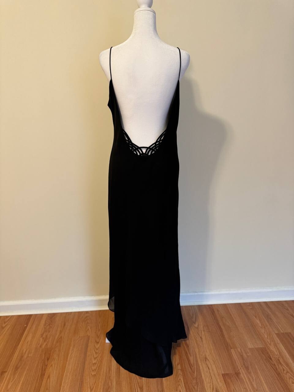 VINTAGE Alchemy NY Black Dress 90s Rare Archive Made in USA Deadstock Y2K Size12