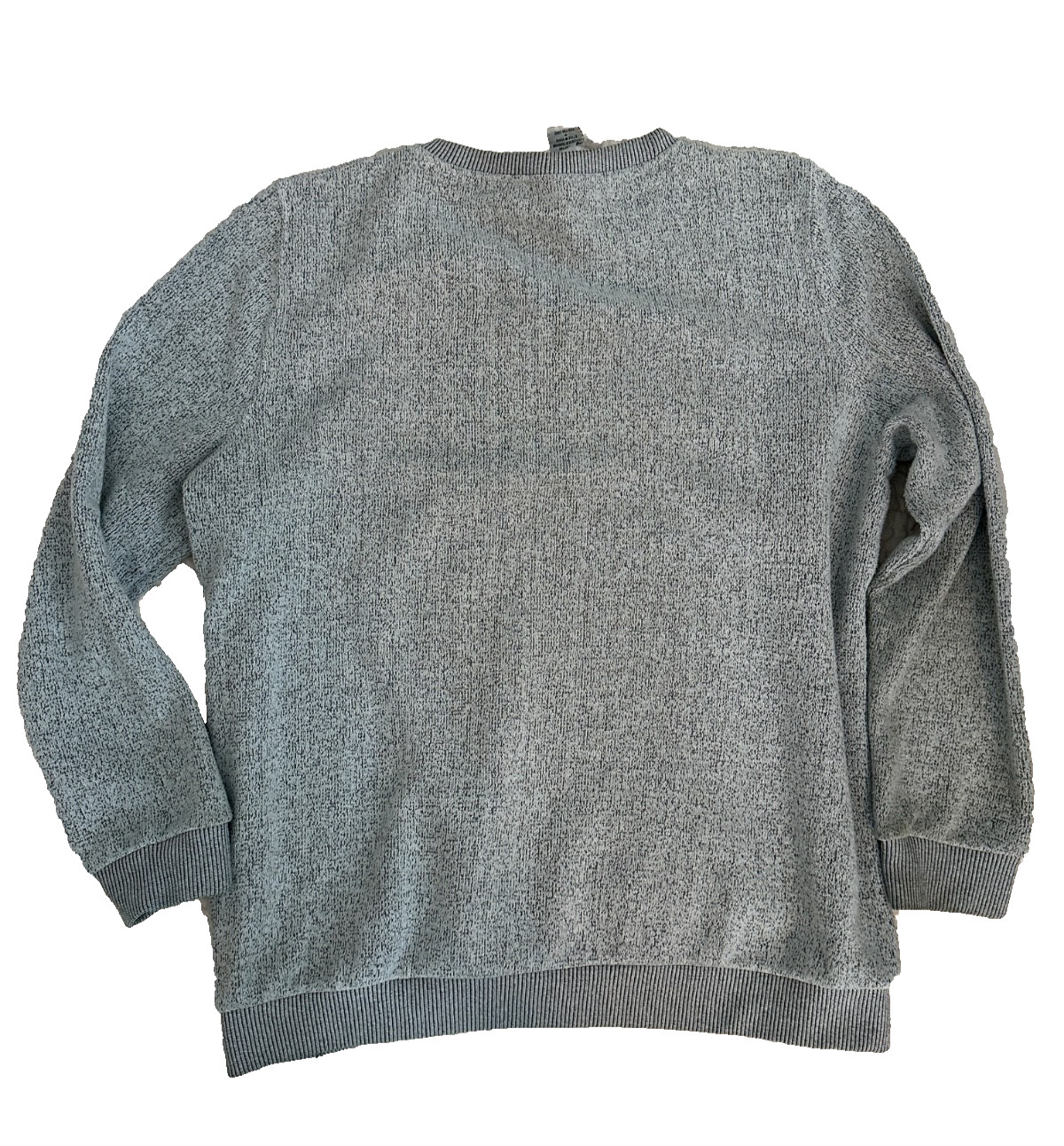 VTG Bonworth Knit Sweatshirt Sweater White Cat & Flowers Granny Core Grandma M