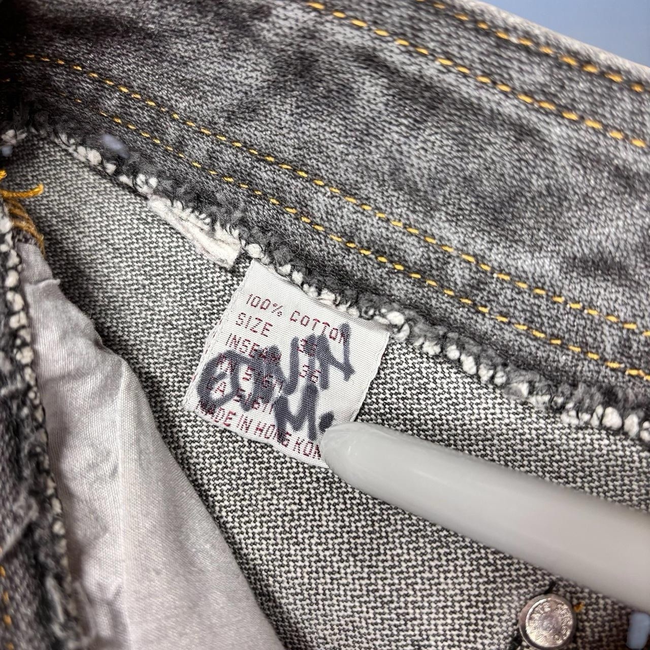 Y2K 1980s Vintage Gray Sergio Valente Jeans