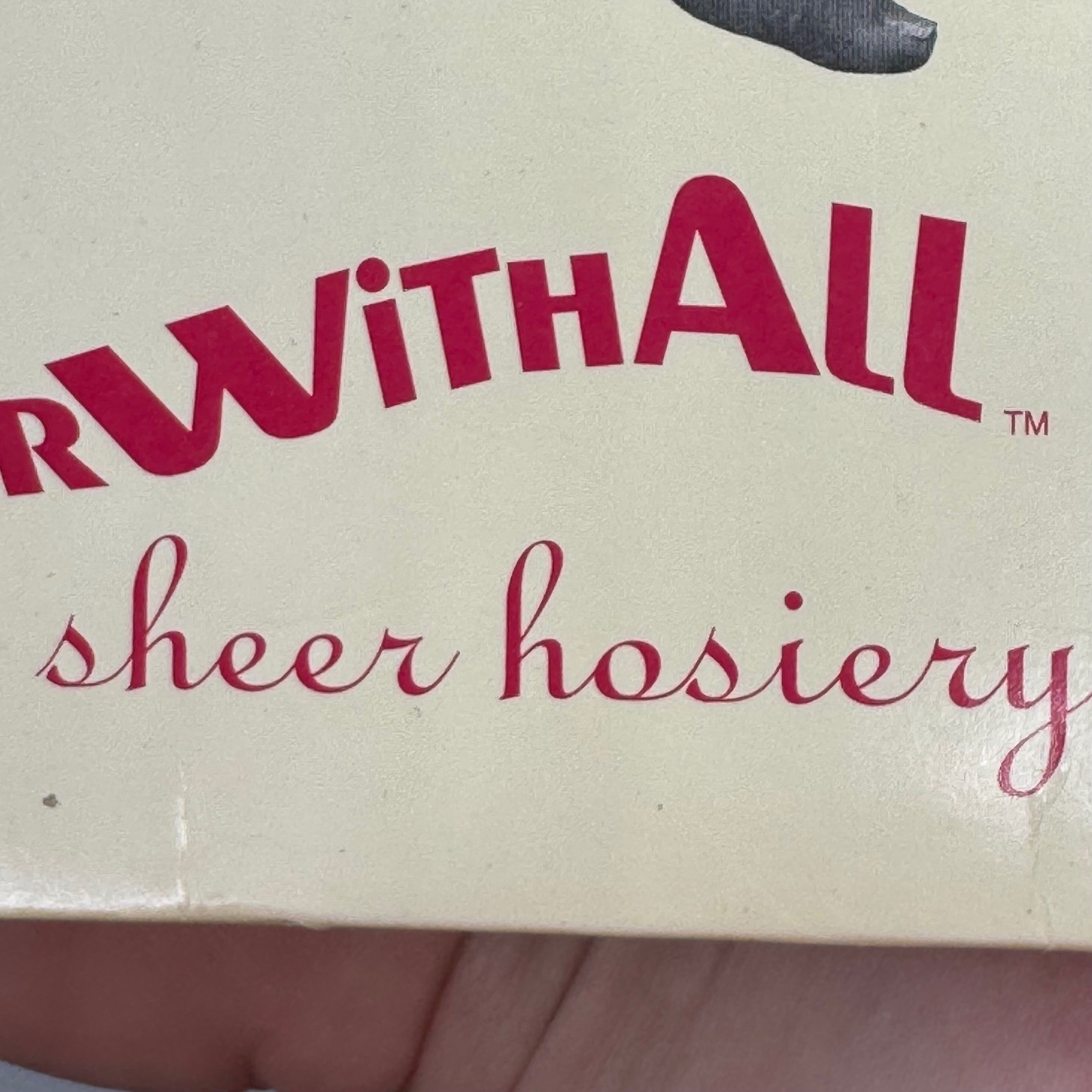 Paul Harris WearWithAll Sheer Hosiery Women Size A Sand Vintage Made in USA NIP