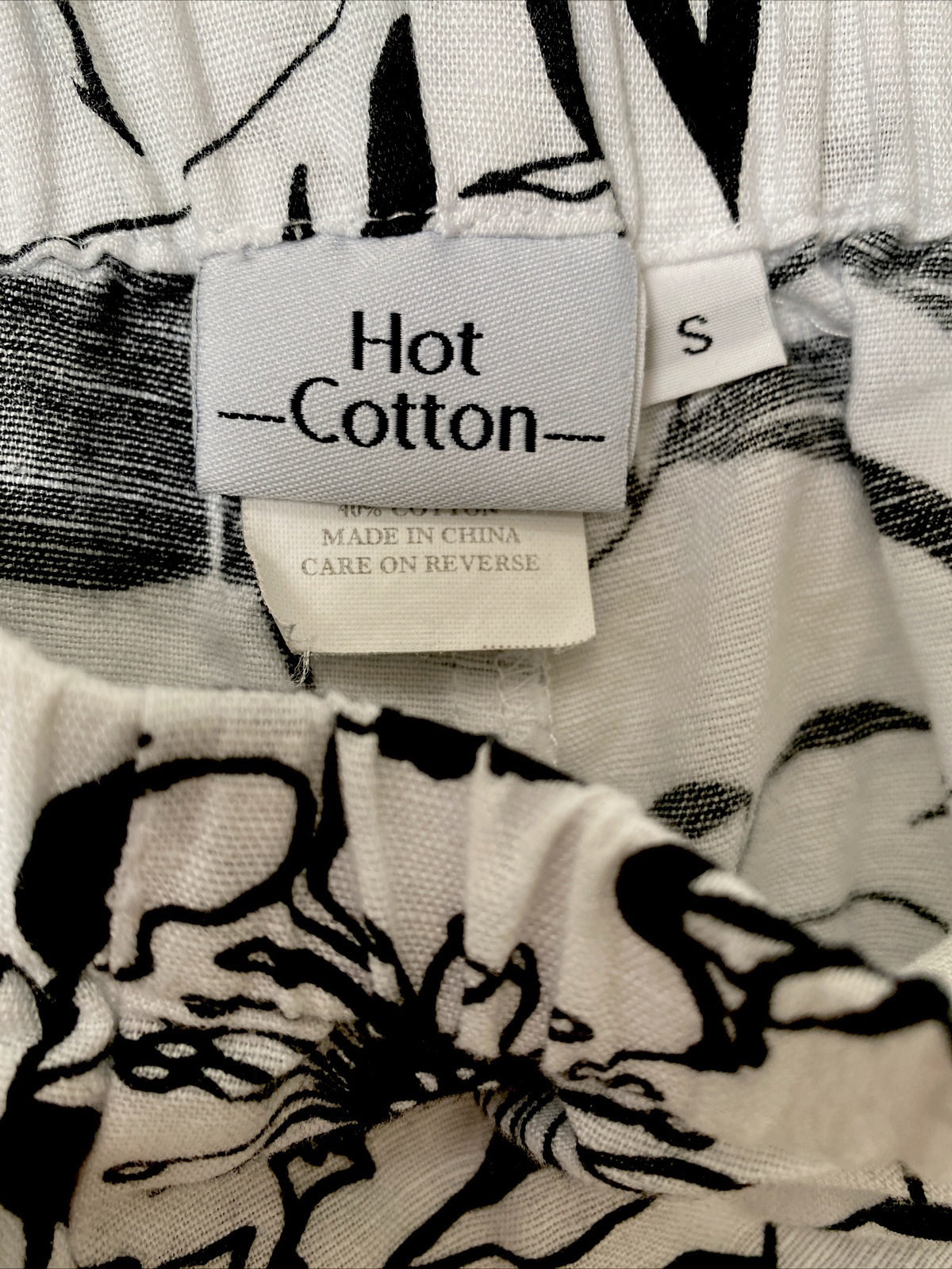 Marc Ware Hot Cotton Linen Blend Pants , Button Jacket & Top Black White Small