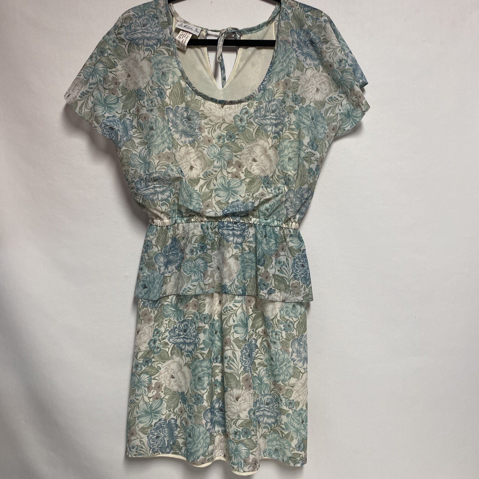 vintage Roberts , Inc size 10 polyster floral dress Pretty Flows