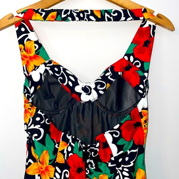 DBA LA Fit & Flare Dress Size 7 Dance Party Rockabilly Twirl Pinup