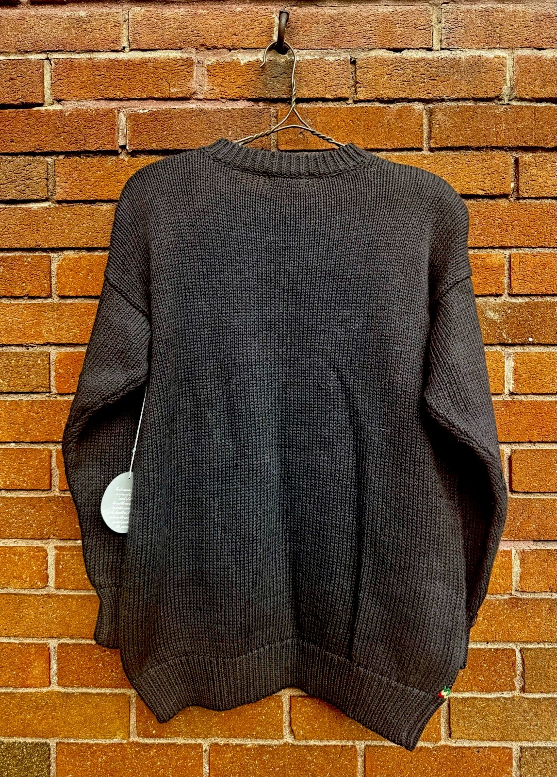 Vintage NWT 90s Womans Honors Knitted Christmas Sweater Cotton Blend Size Medium
