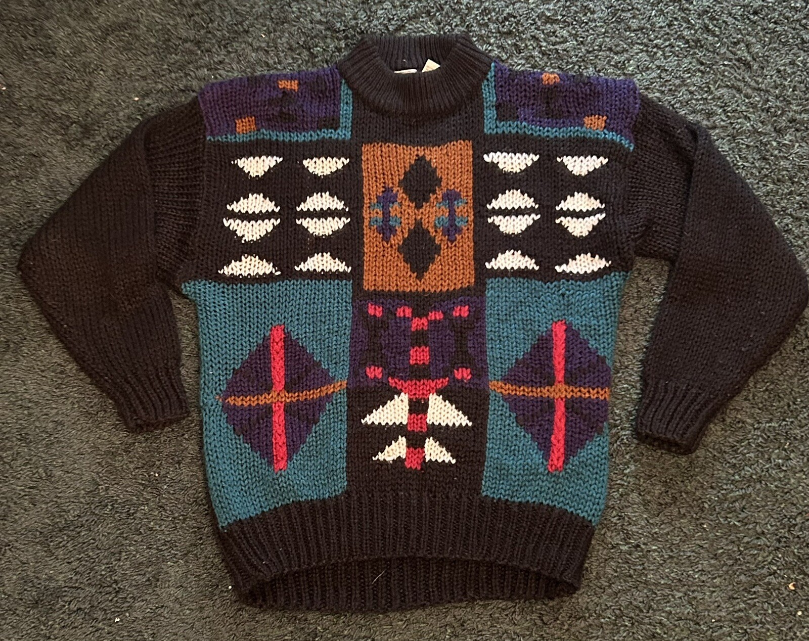 Vintage Forum 1980s Women’s Knit Sweater