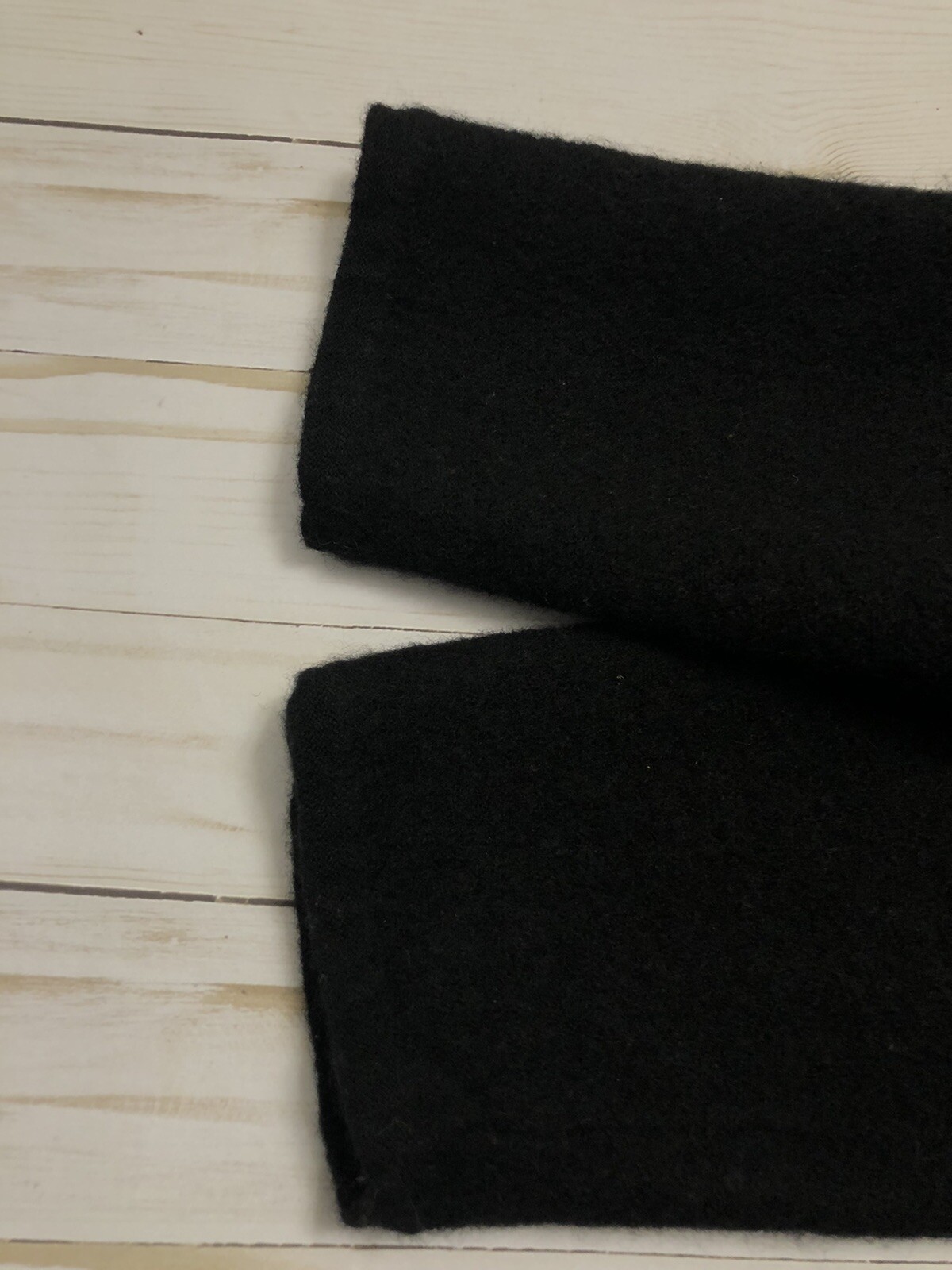 Bridgetown Collection Women’s Full Zip 100% Black Wool Cardigan Sweater Size M