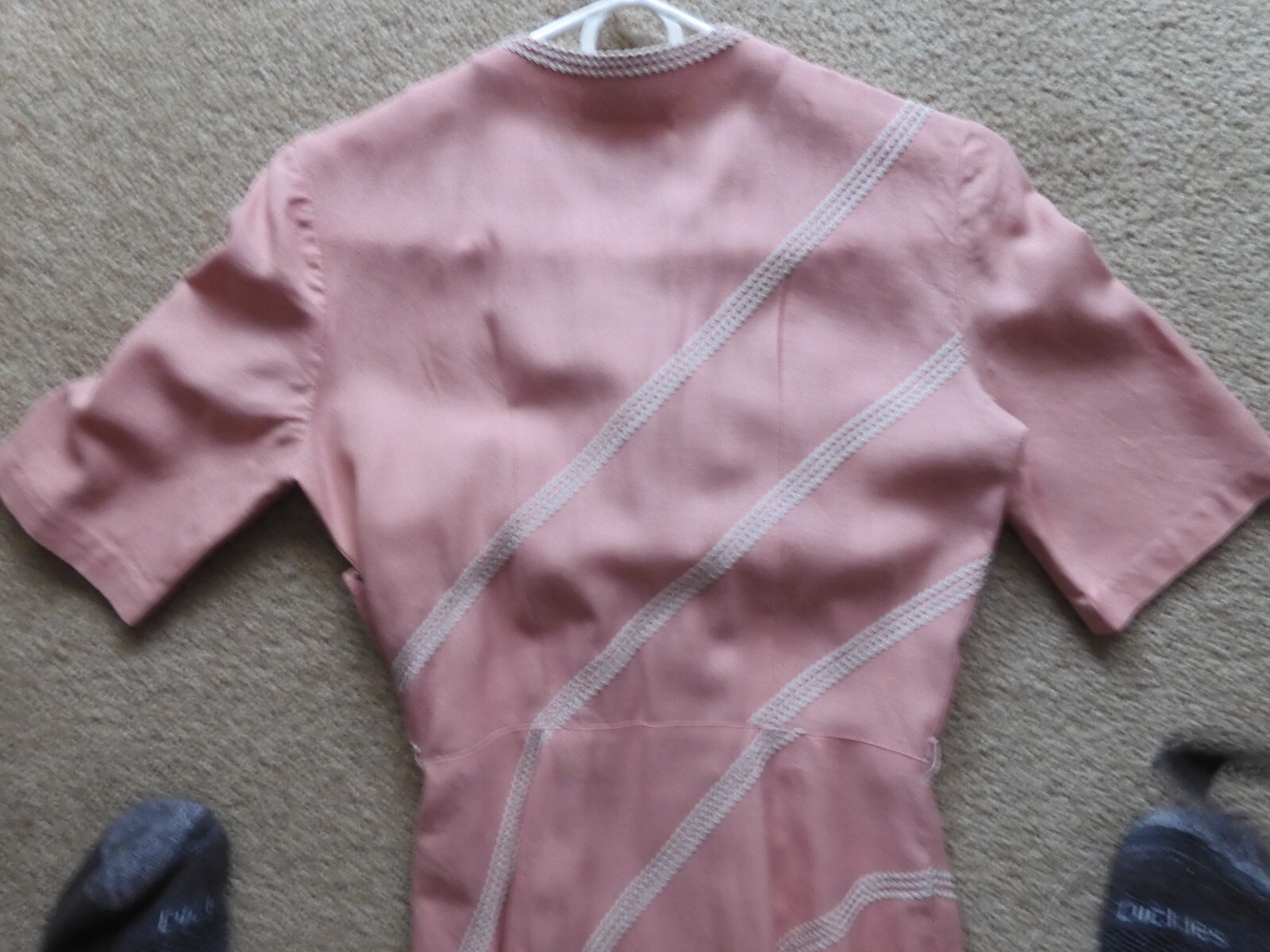 VINTAGE 1950s PAUL SACHS ORIGINAL PINK DRESS