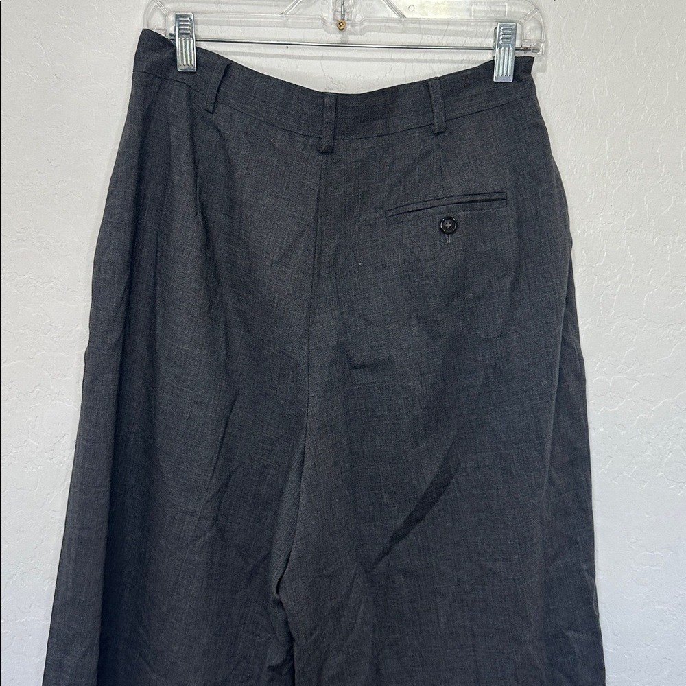 Preston & York petites women’s 14P wool blend pants vintage gray wide leg