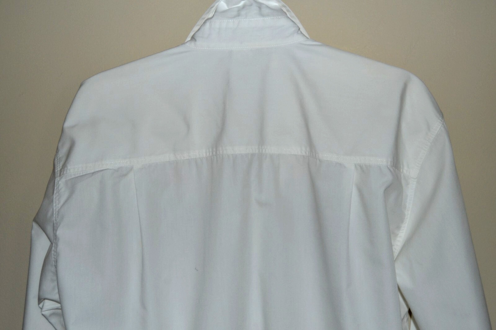Vintage Casey Coleman Long Sleeve White Gardening Shirt Blouse -Chest 46″