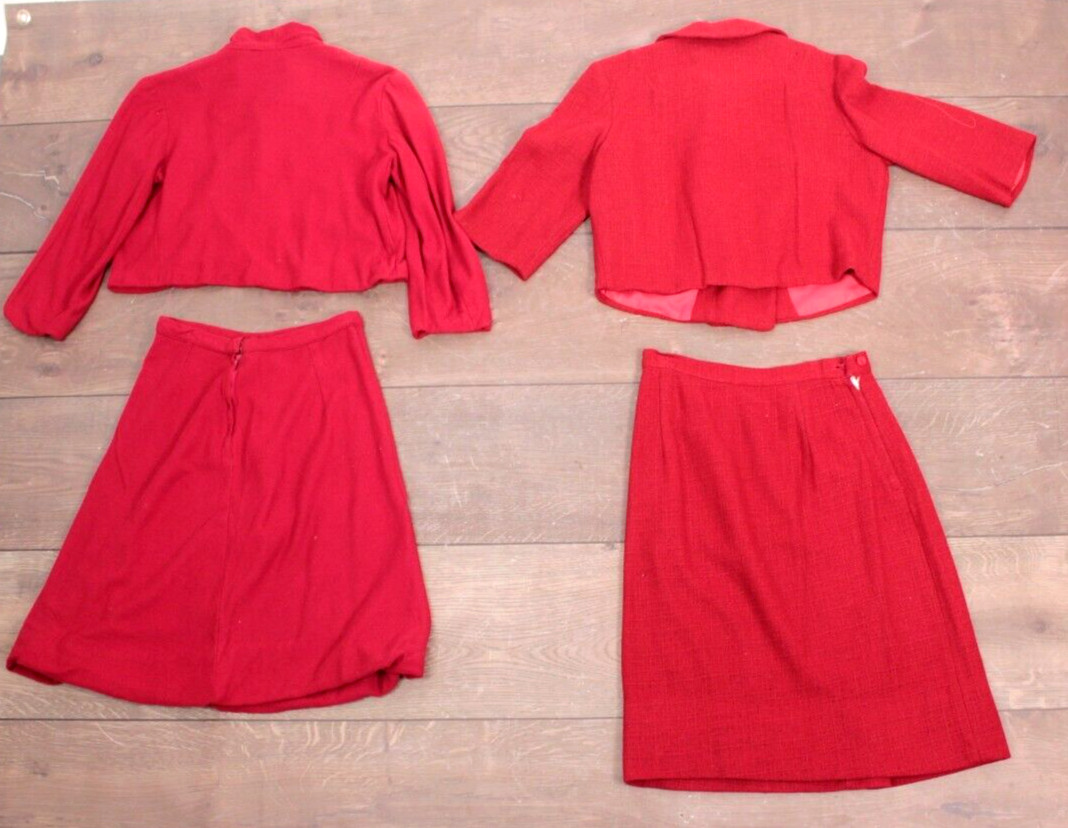 VTG Lot of 18 40s 50s AS IS Suits & Blazers Assorted Sizes & Colors 1940s 1950s
