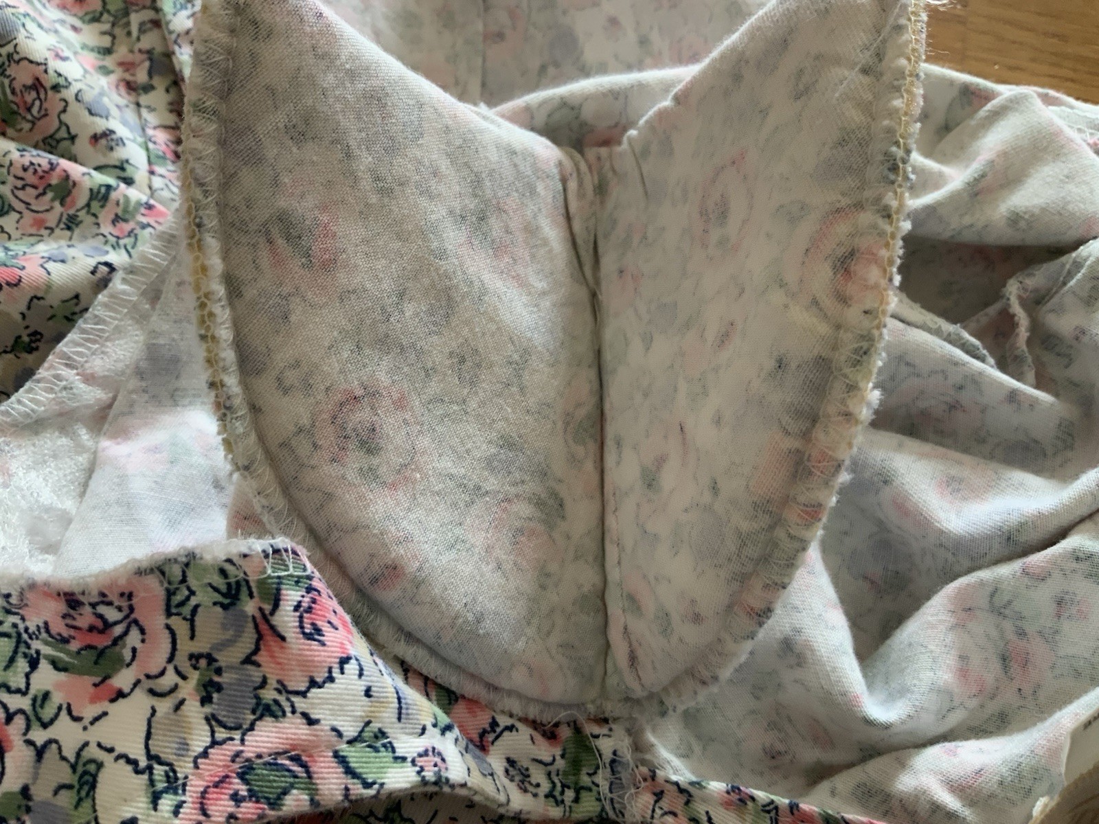 VTG 80s Benson & Smith Two Piece Blazer Skirt Set Floral Print Womens Size 5