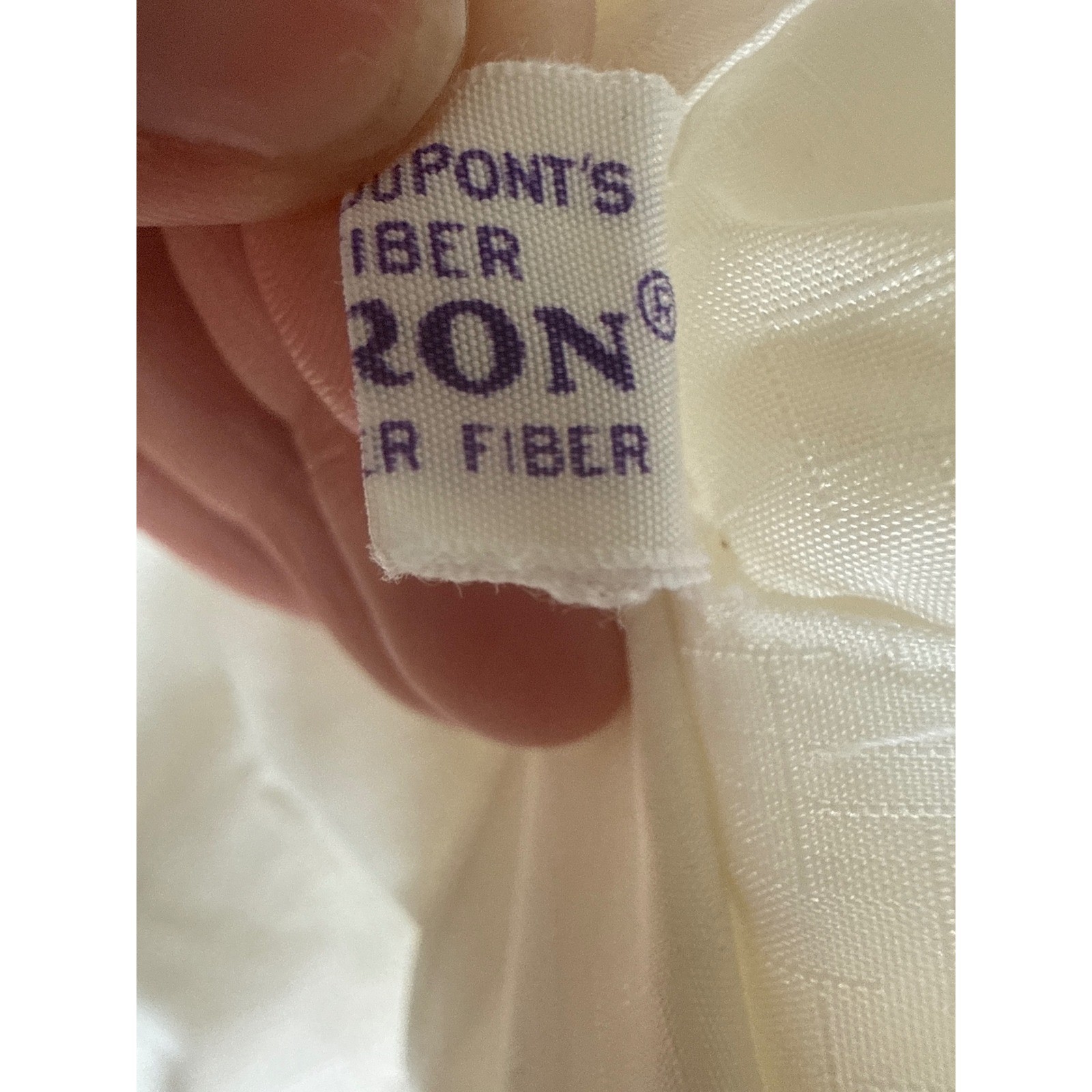 Vintage Dress White Size Small White Pintuck Button Retro Uniform Nurse Dolly