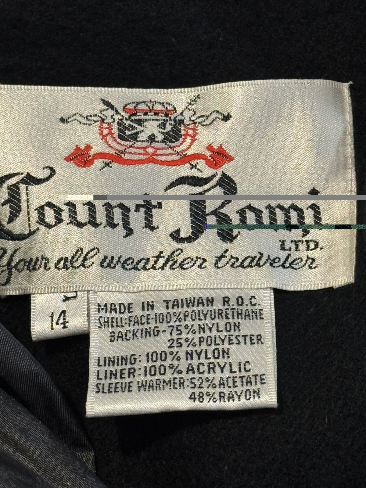 Vintage Count Romi 60s Gray Trench Coat With Removable Lining Size 14