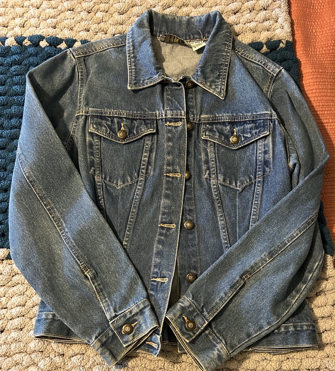 Forenza Vintage Women’s Denim Jacket Blue Size 12