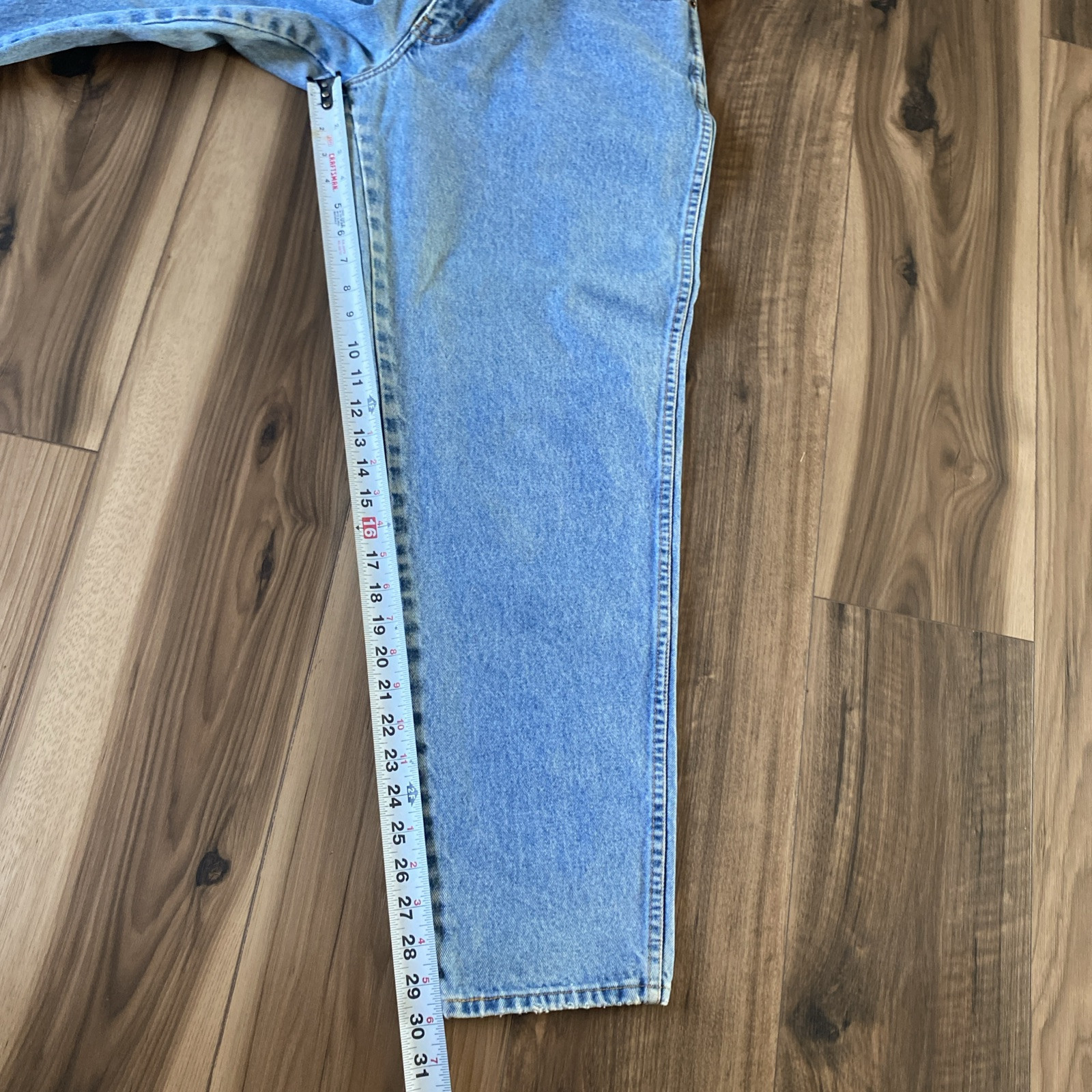 VTG NUOVO County Seat Mom Jean 100% Cotton Denim Women Size 13/14R High Waist