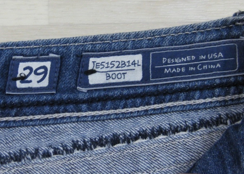 Y2K Miss Me Jeans Women’s (29) Low Rise Bootcut Biker Core #JE5152B14L McBling