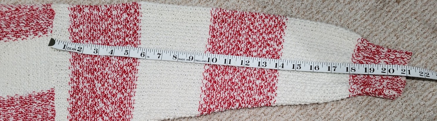 Vintage Women’s Lake Harmony Rowing Club Red White Sweater S *See Measurements*