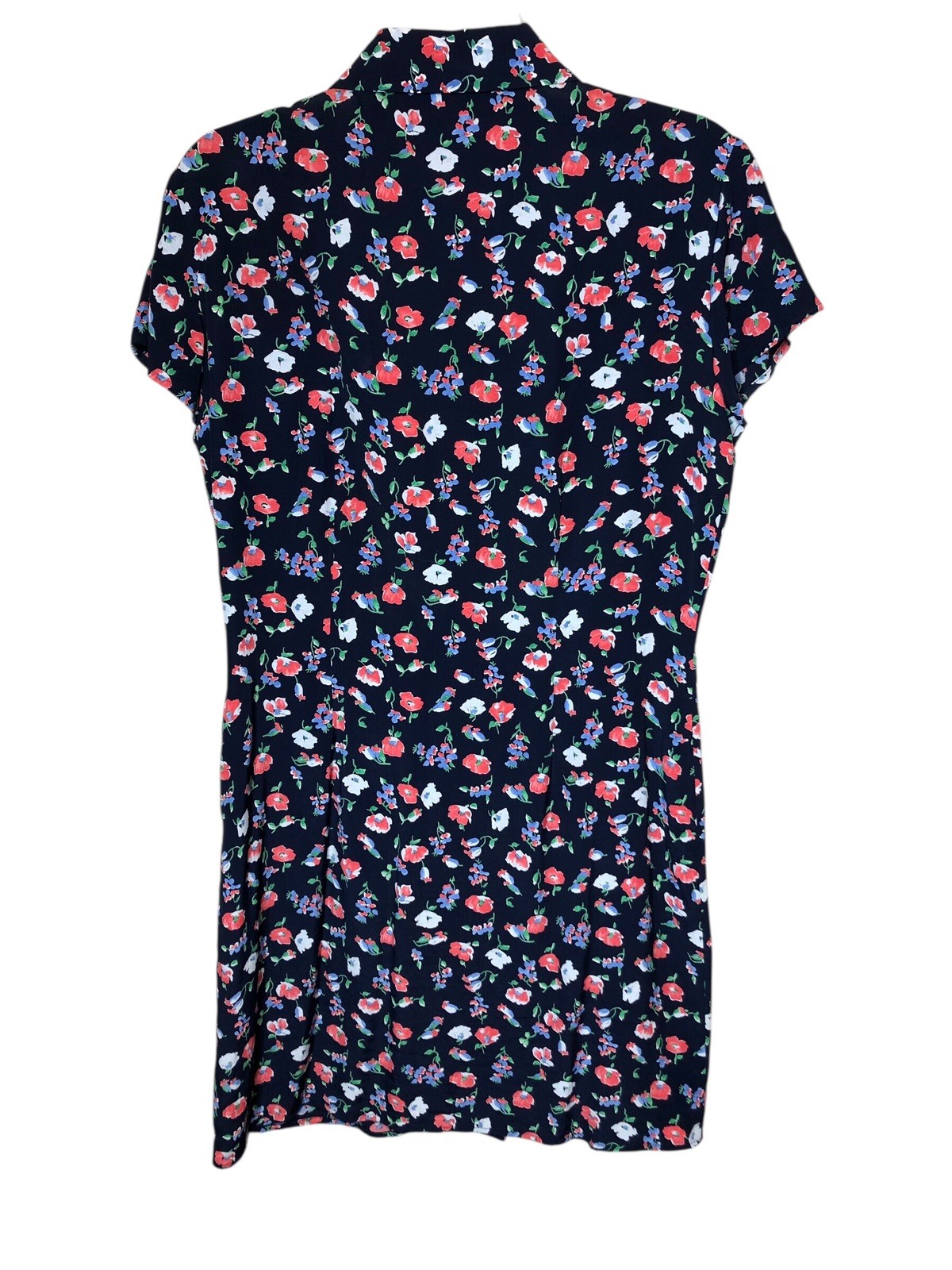 Vintage Y2K Limited America Floral Shirtdress Medium Light Retro 90s Cottagecore