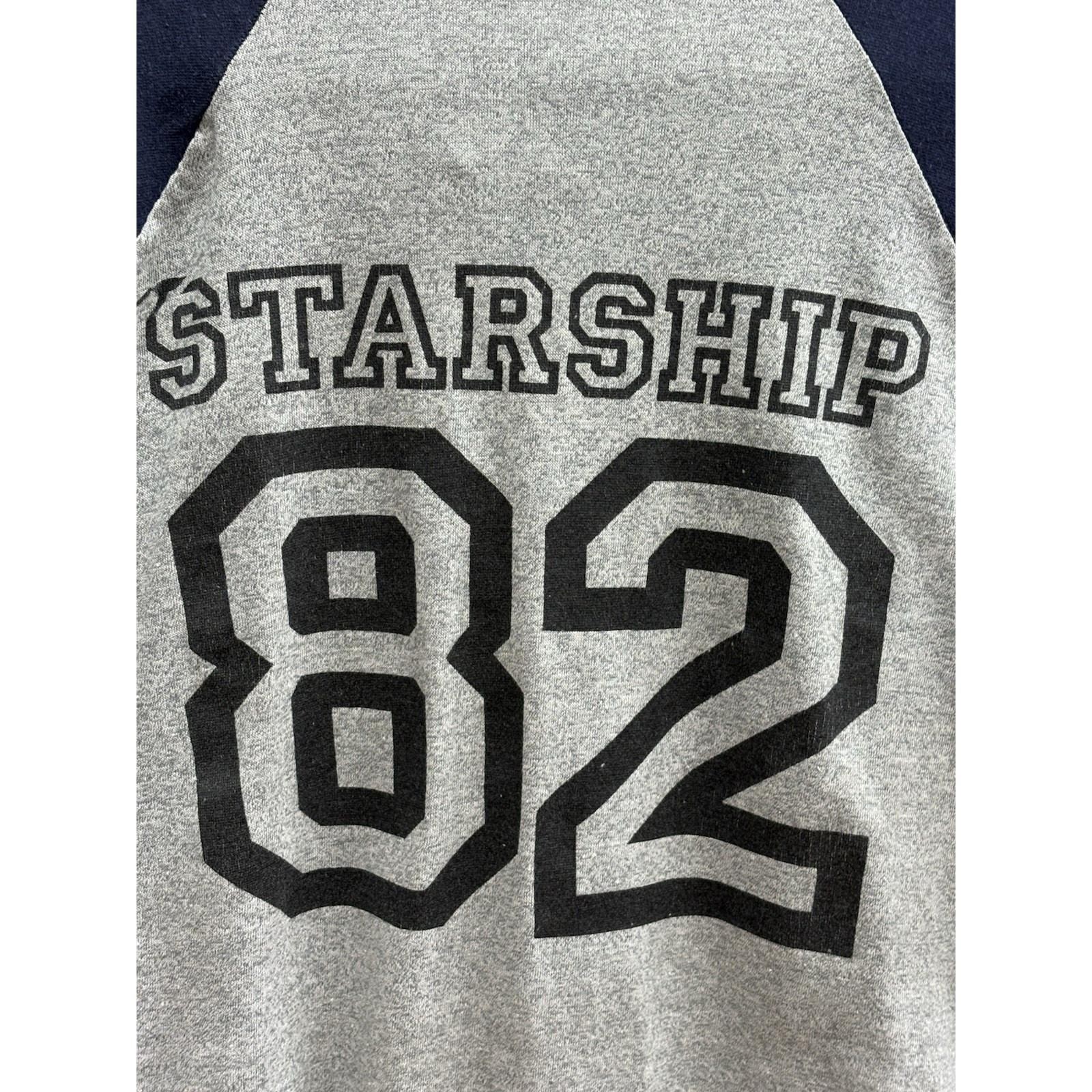 Vintage 1982 Jefferson Starship T Shirt Winds Of Change Sz M Raglan Baseball Tee
