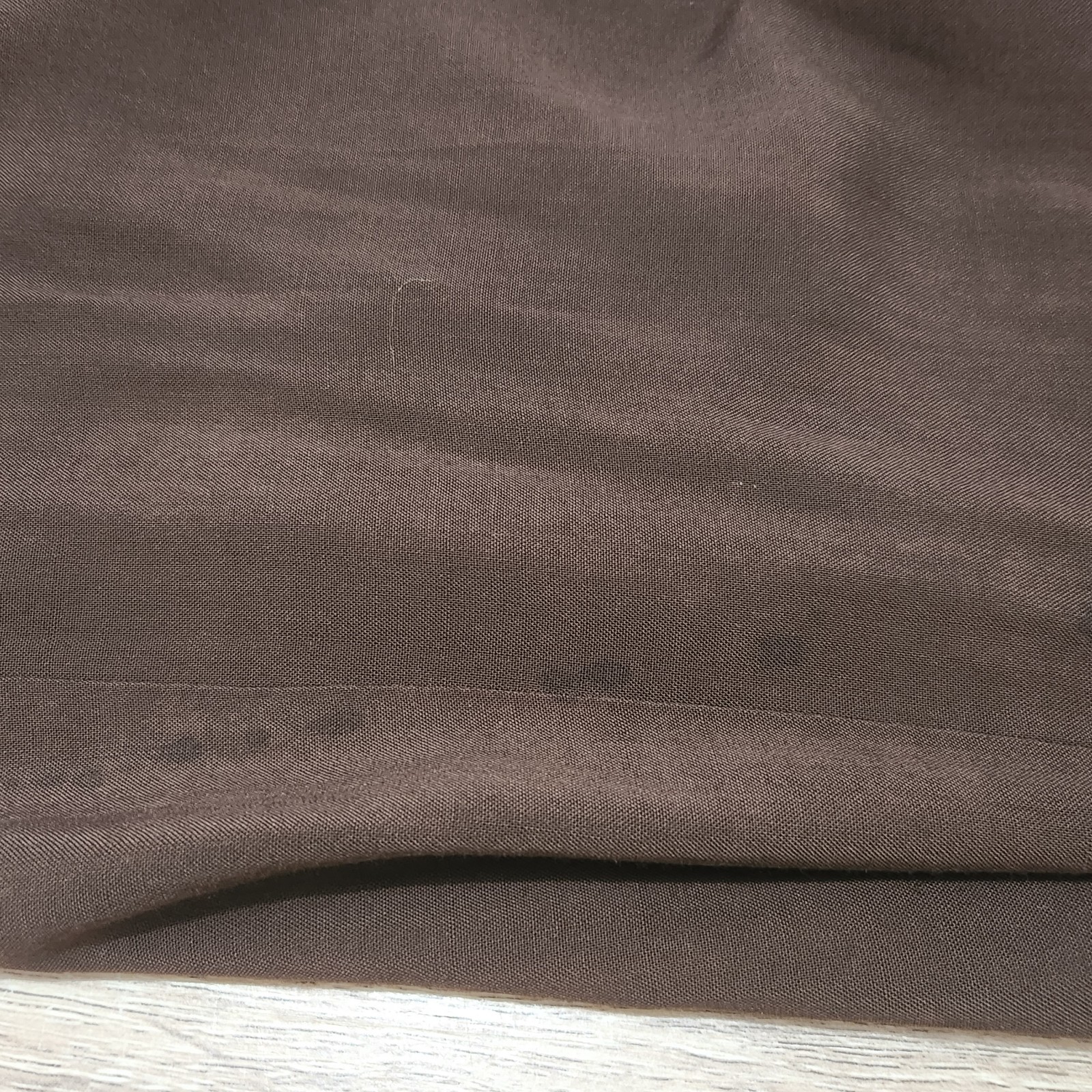Original 40s Brown Dress M Hollywood Glamour WWII Pinup Land Girl Swing Dance