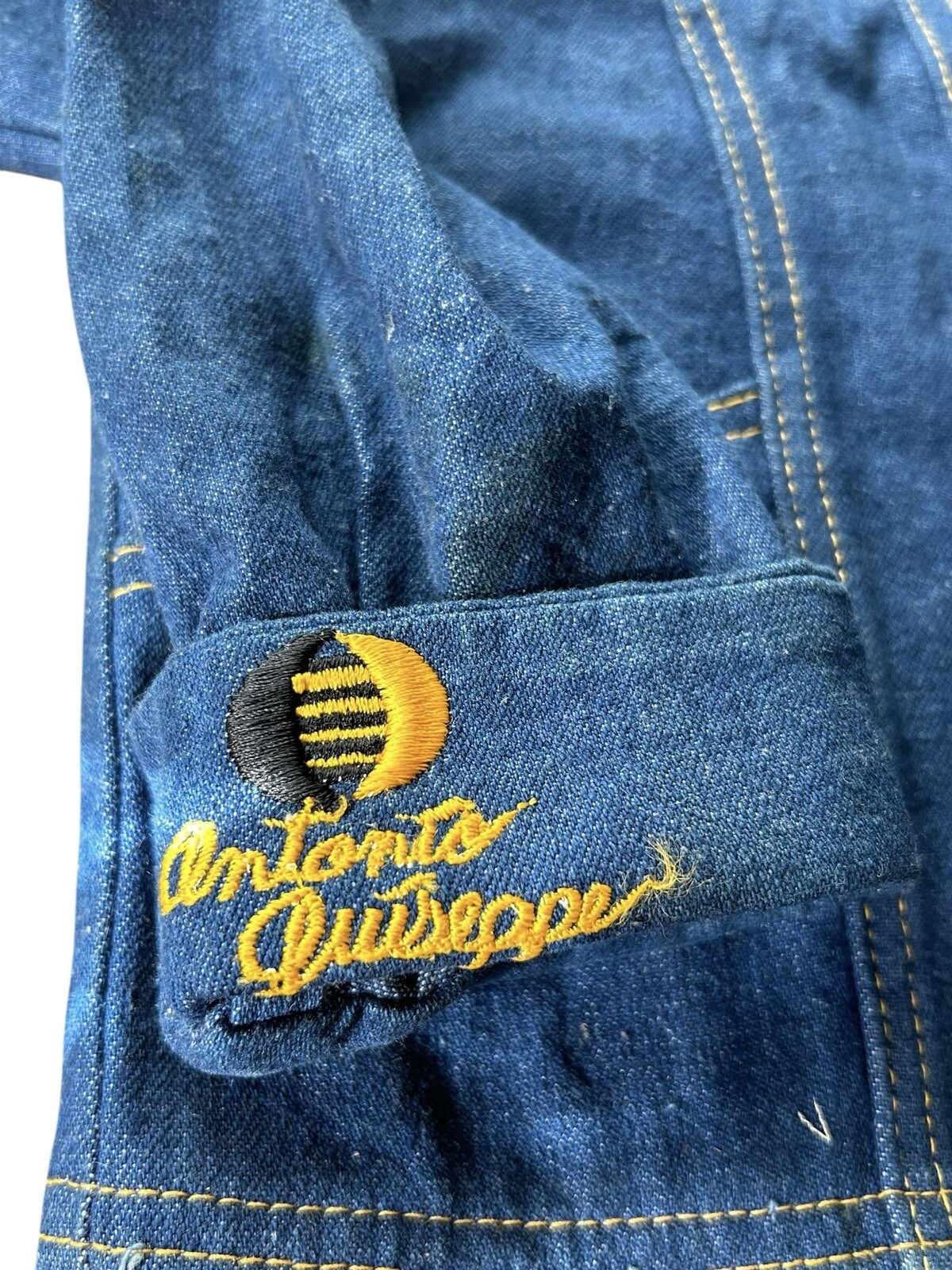 Vintage 70s Antonio Giuseppe Denim Jacket Heckle & Jeckle Terrytoons