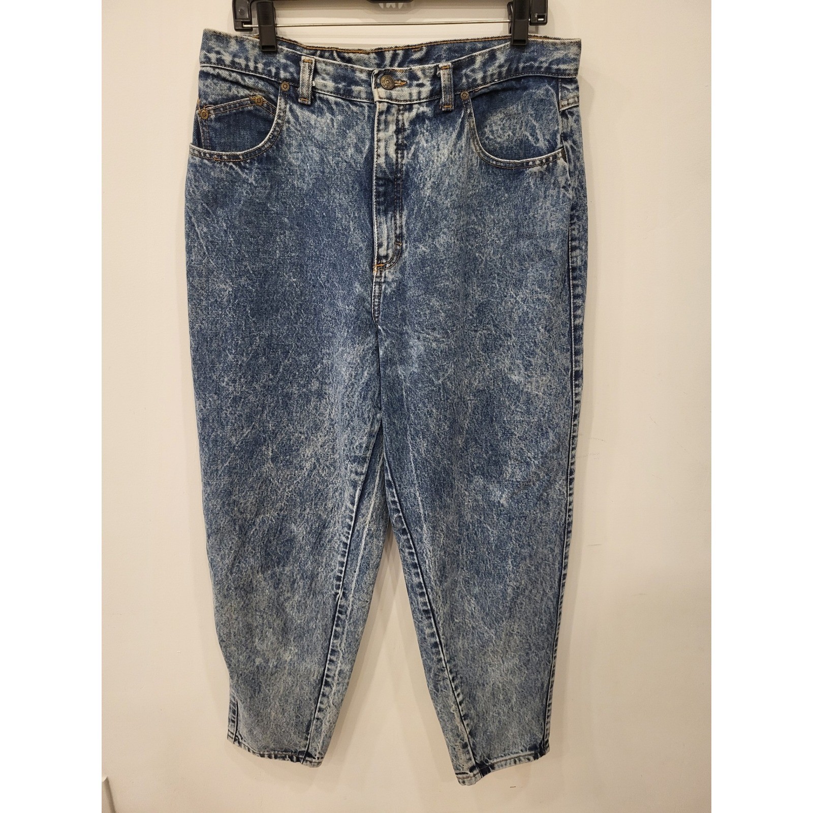 Zena Women Jeans Size 16 Blue High Waisted Vintage 1980’s Acid Wash