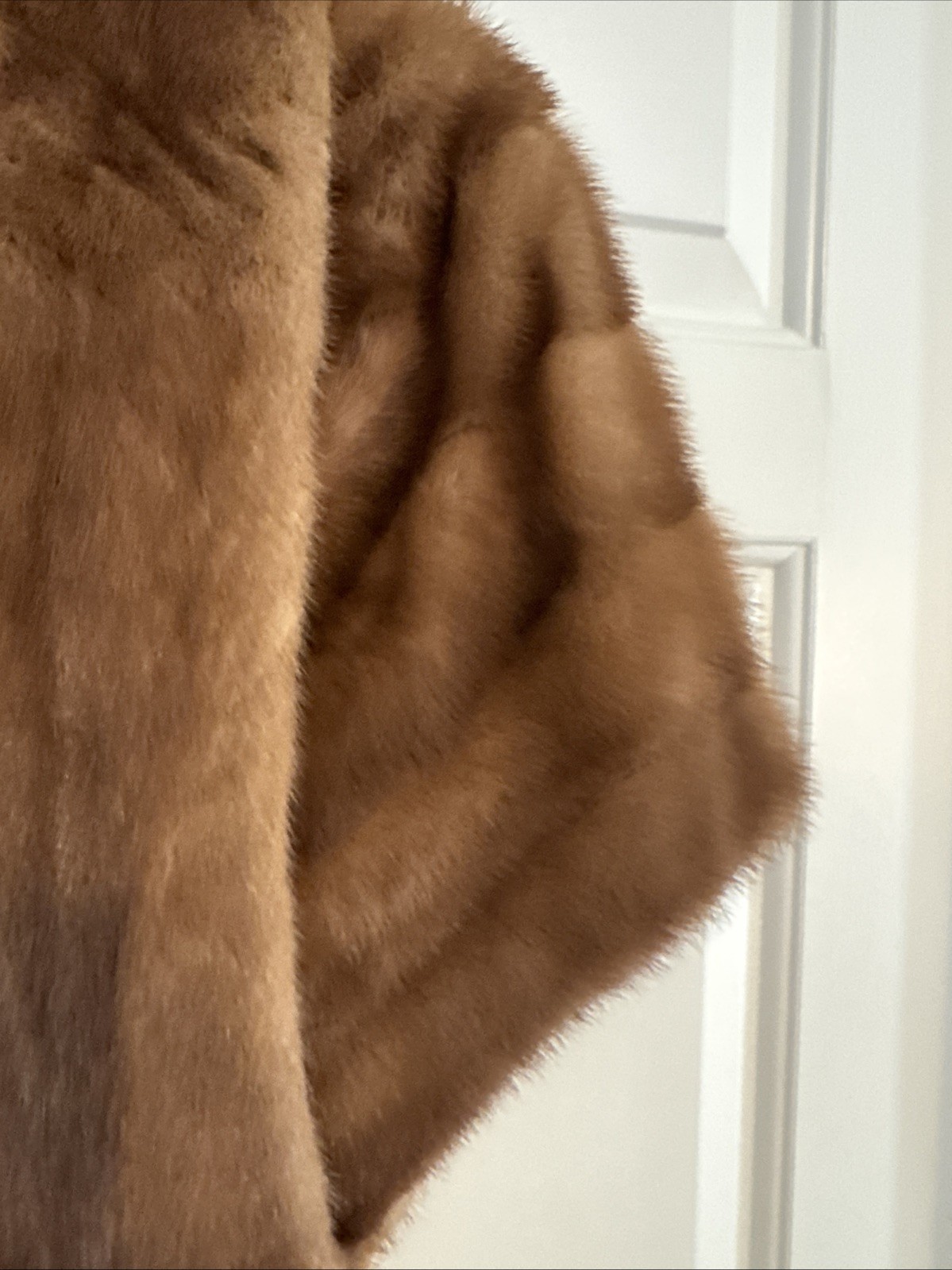 Vintage Women’s Mink Stole J.L. Hudson’s Detroit Capelet – One Size Bt1