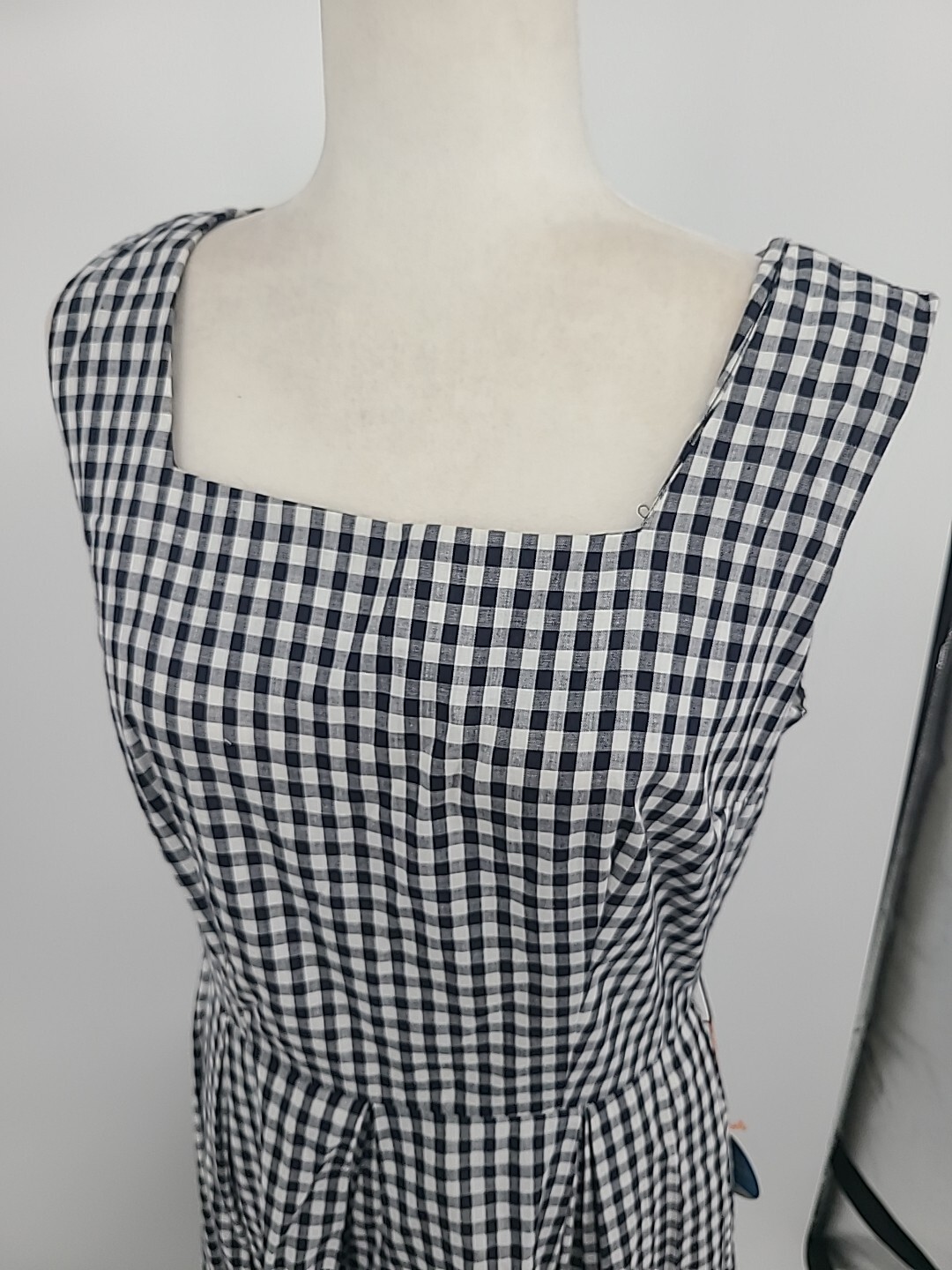 Vintage Deadstock Henry Rosenfeld Black & White Checkered Dress With Jacket