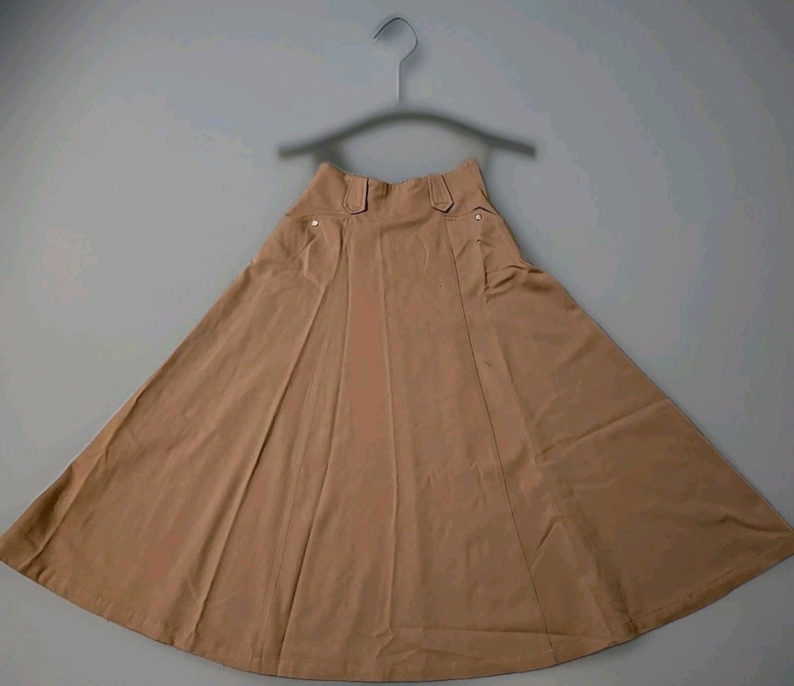Rare VTG Ralph Lauren Country Wool Maxi Skirt 6 Tweed Equestrian Classic