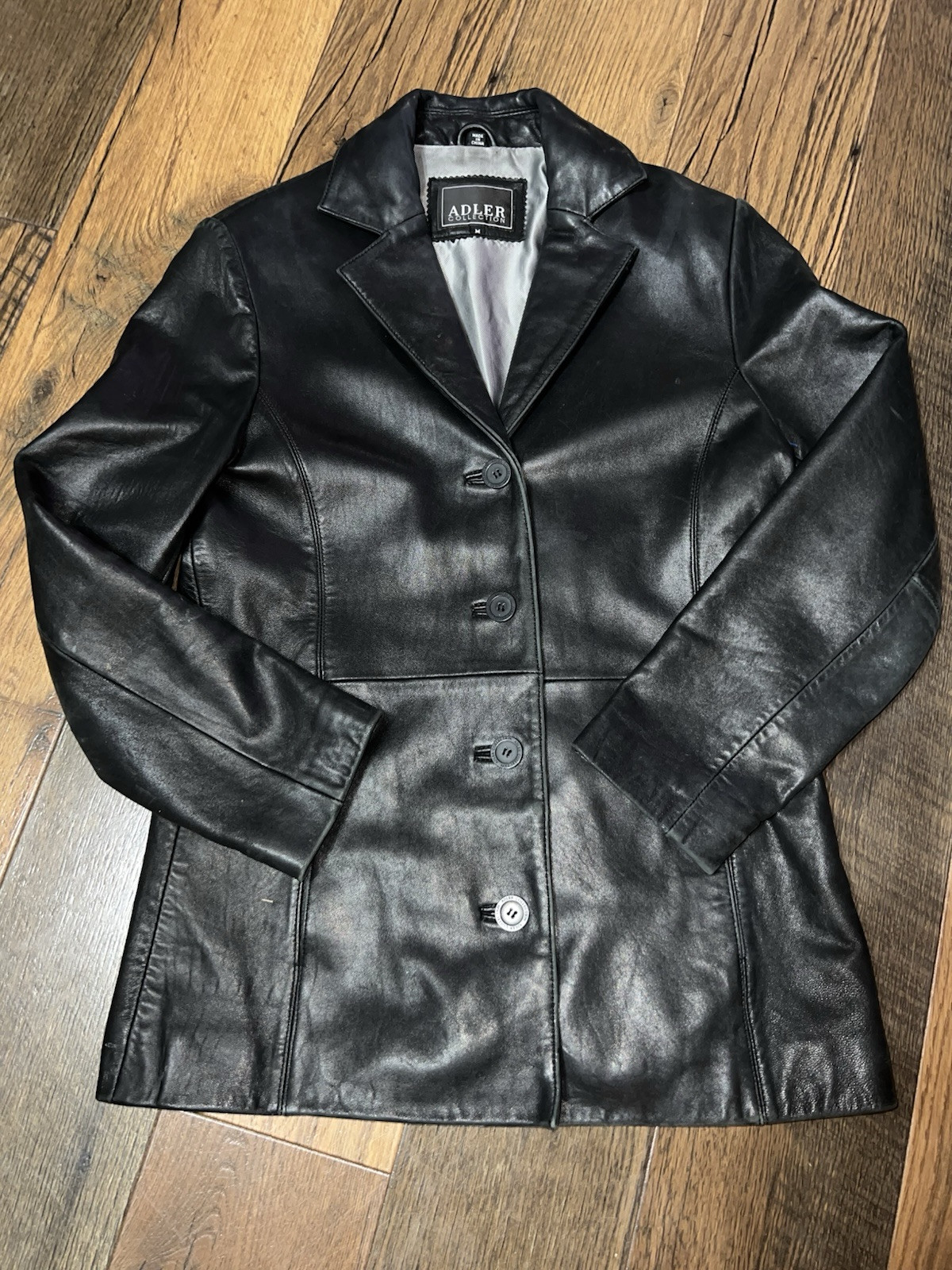 Vintage Adler Collection Real N.Z Lamb Skin Leather Jacket Women’s Size M