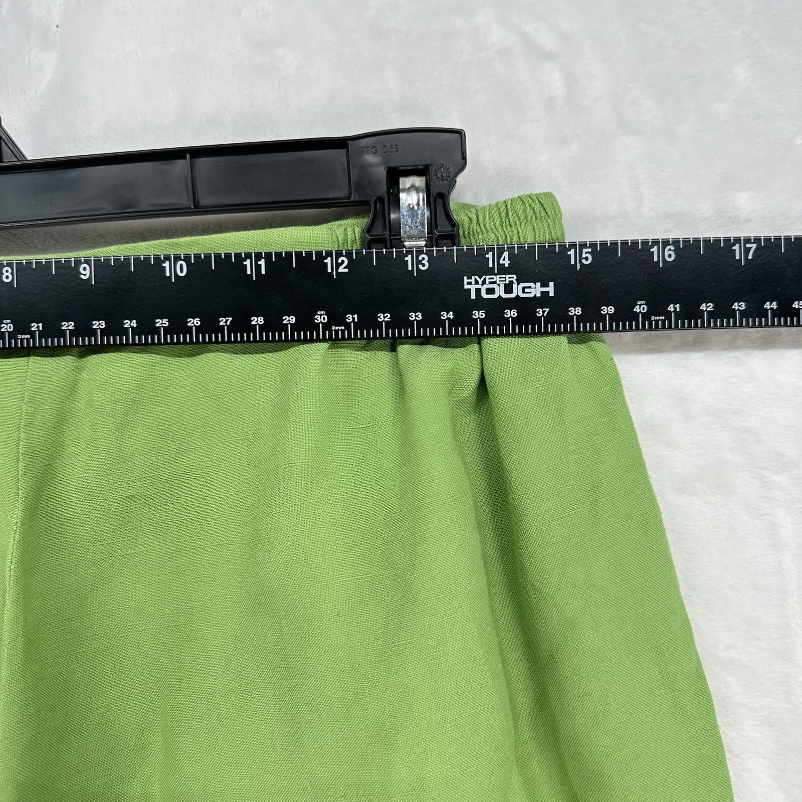 Vintage Judith Hart Pants Set Womens 12 Jacket Linen Blend Lime Green Maximal