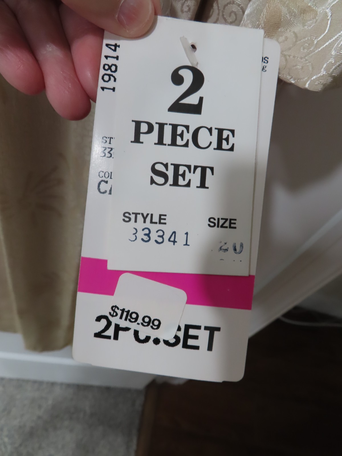 NOS VTG R&M Richards Karen Kwong Asian Jacket & Pant Set Silky Womens Size 20W