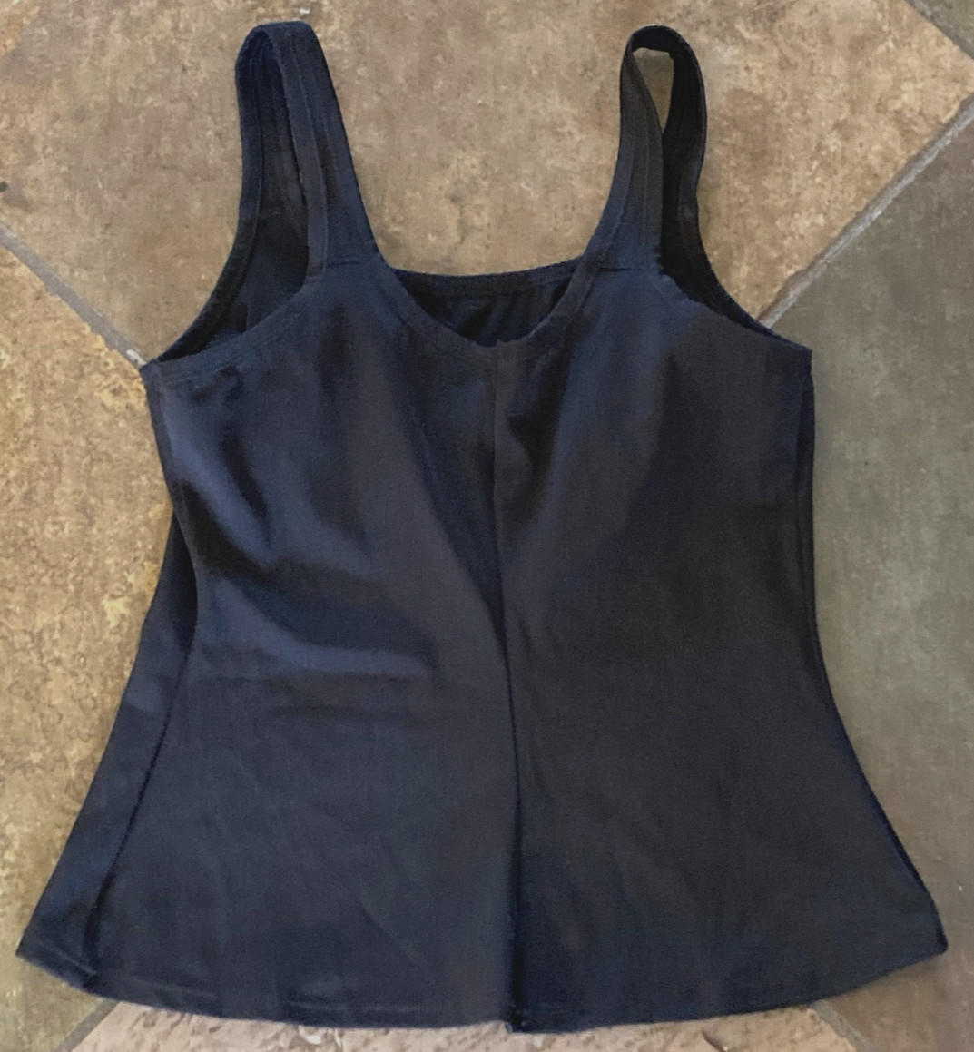 NANCY GANZ Size Medium BLACK Shaping Molded Cup Camisole Disc’t Style #3310