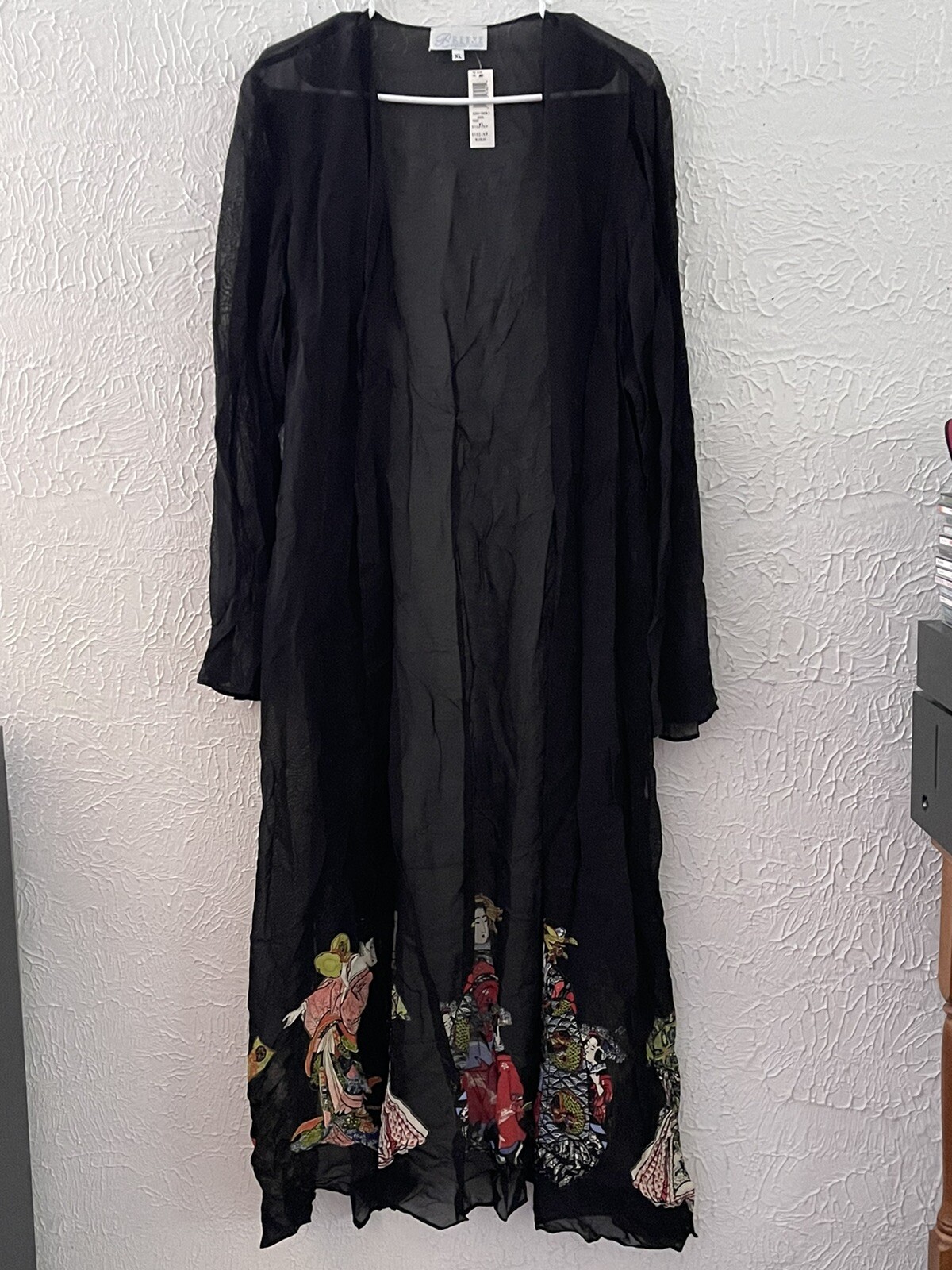 NWT Breeze by Dorothy Schoelen Vintage Cover up Dress Rayon XL $138