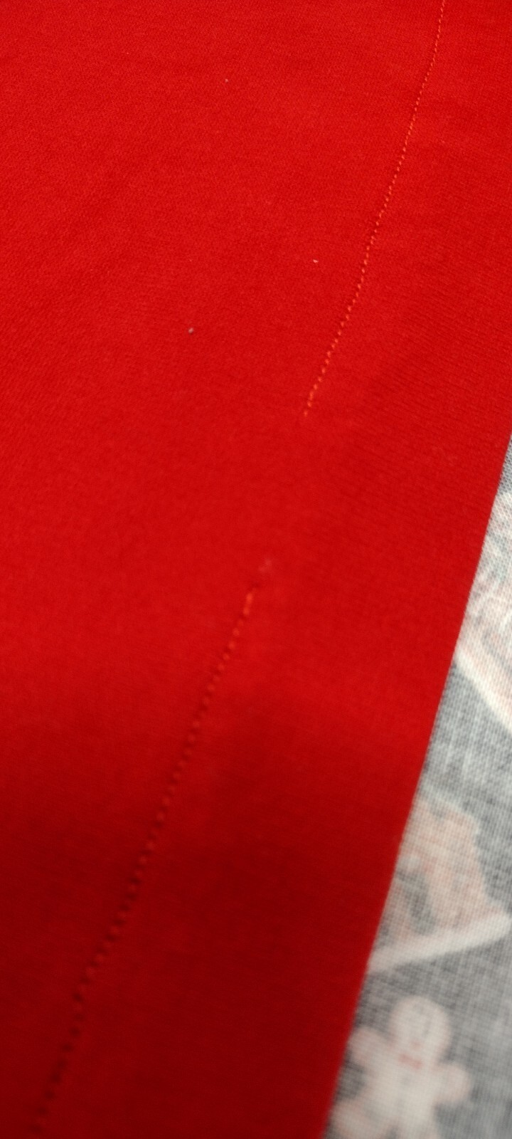 RED Top Mock Turtleneck S Short Sleeve Evening Wear Christmas 1960s Mod