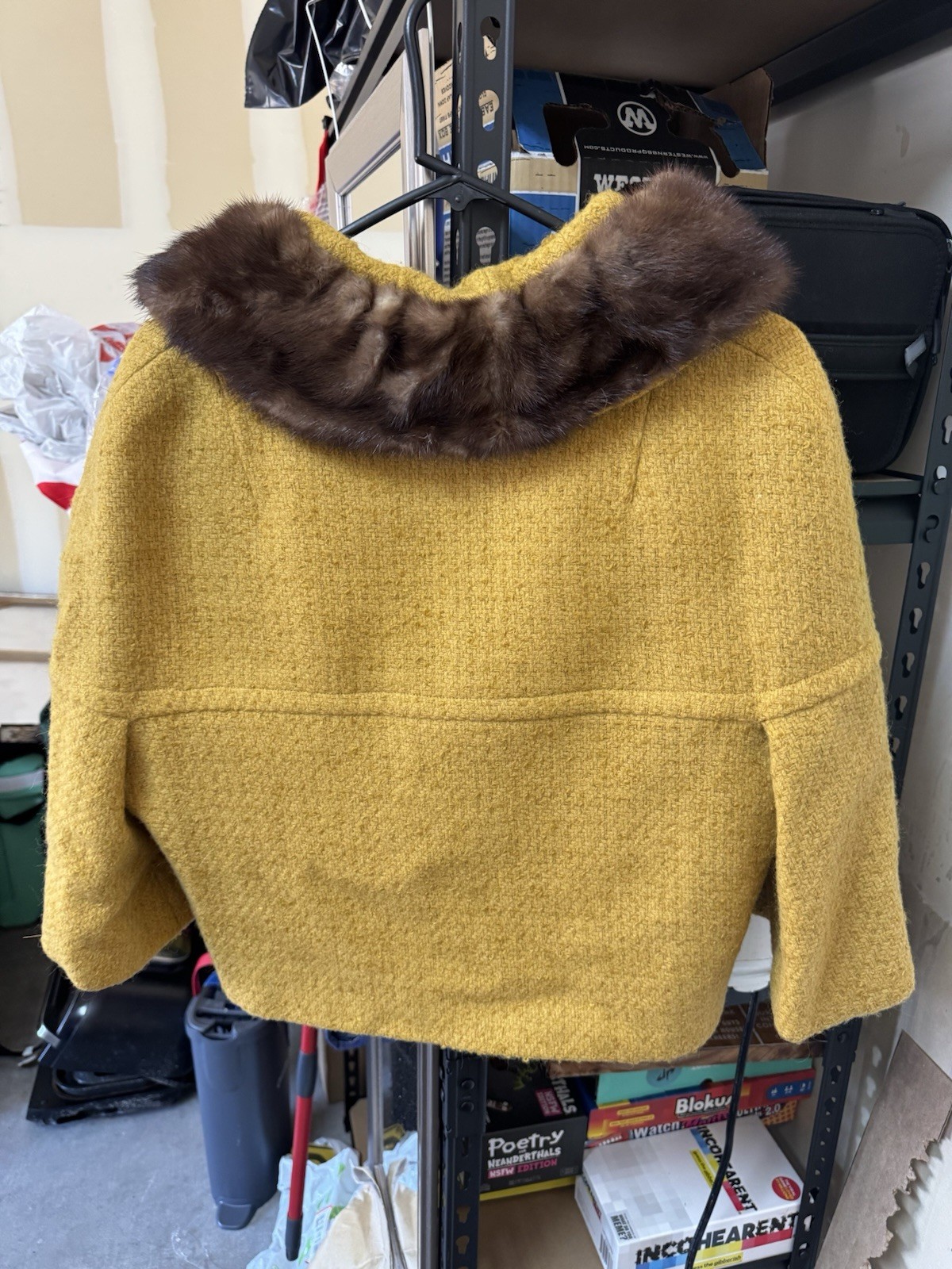 Vintage Lilli Ann Paris Mustard Yellow 1960s