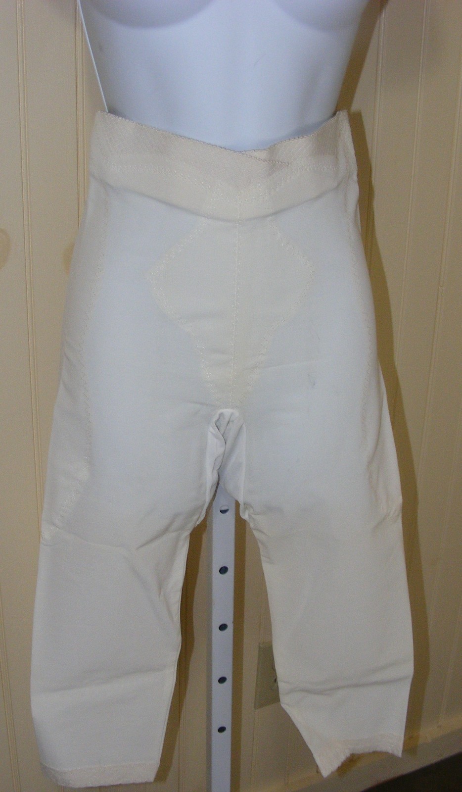 70s PANTS GIRDLE LONG LEG SHAPER SEARS 85399 MED 27-28 ELASTIC SLACKS SMOOTHER