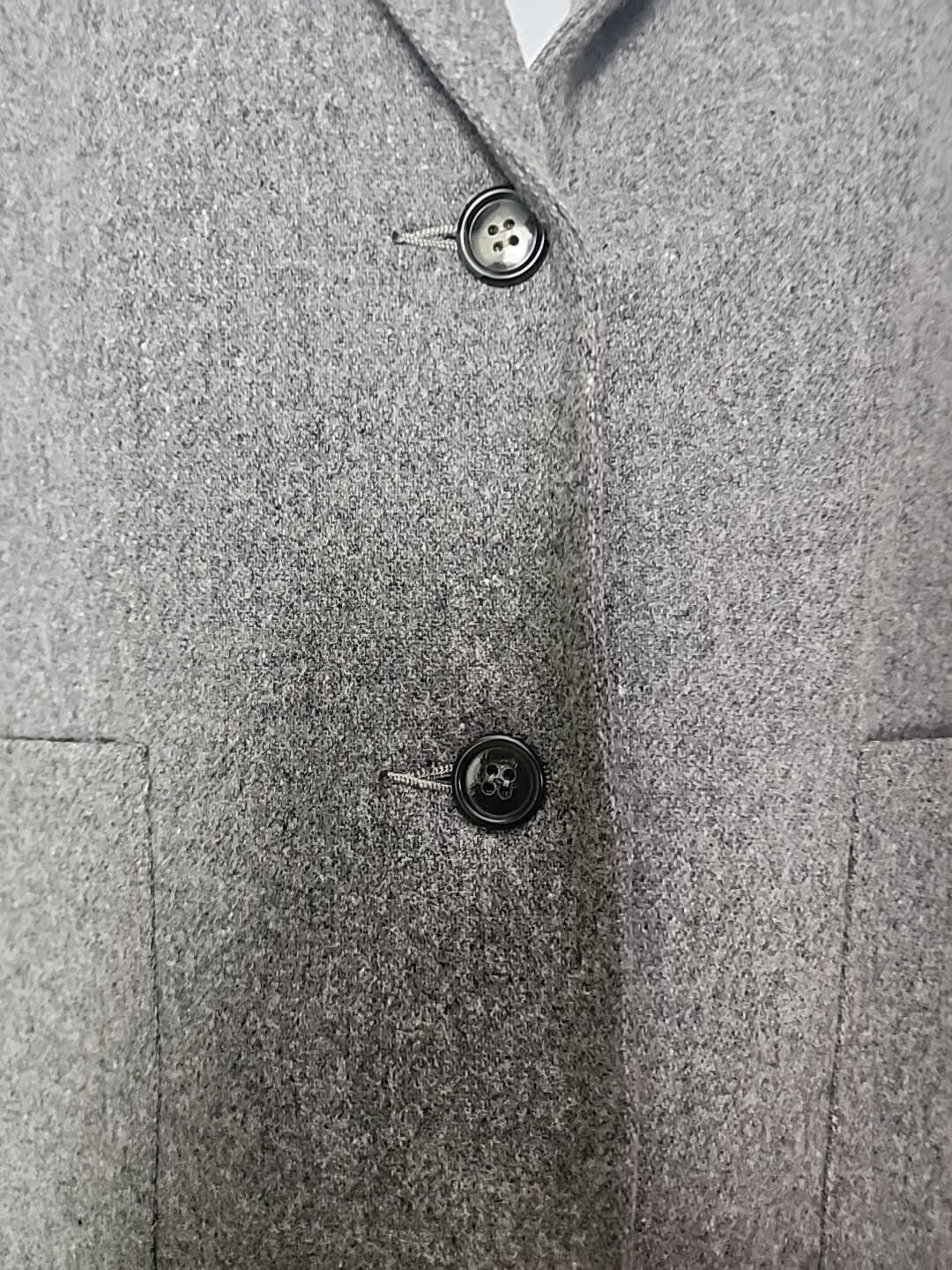 Prestige of Boston Vintage 70s Gray Wool Blazer Jacket Size 8 EUC Priority