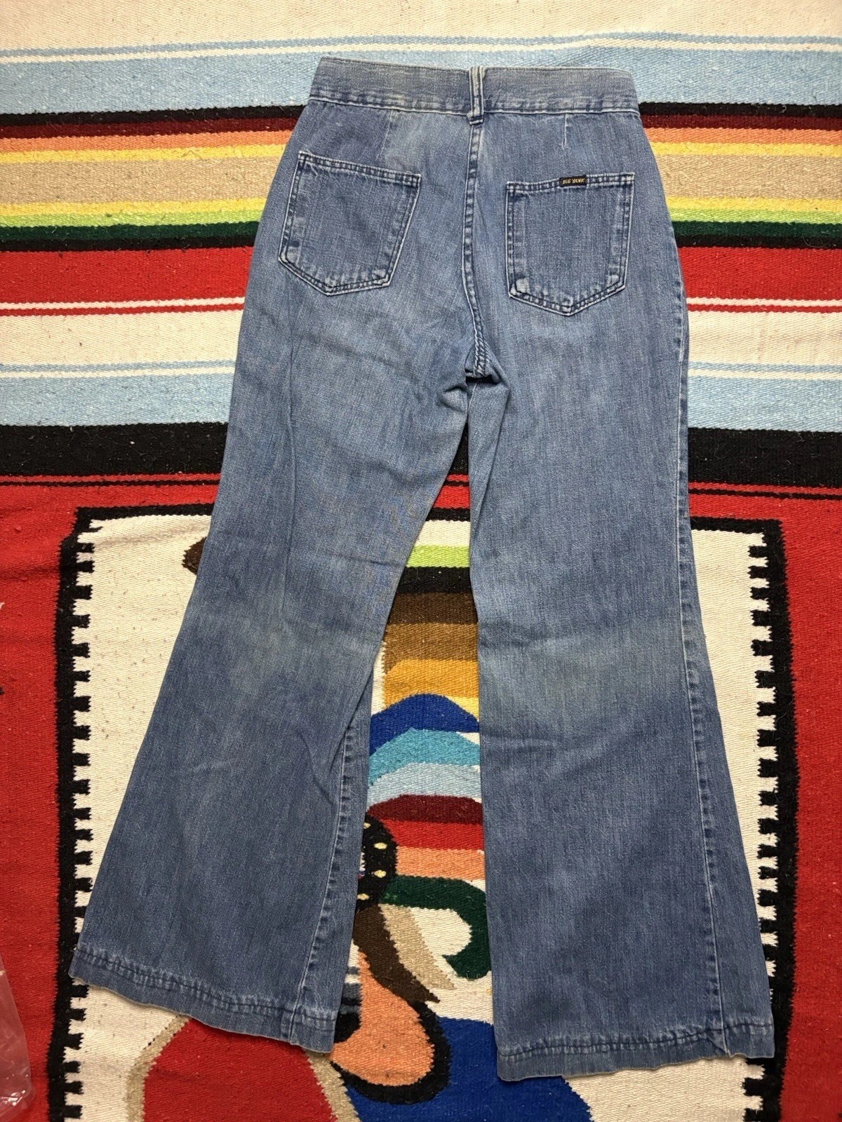 Vintage Big Yank Bell Bottom Jeans 24x 28