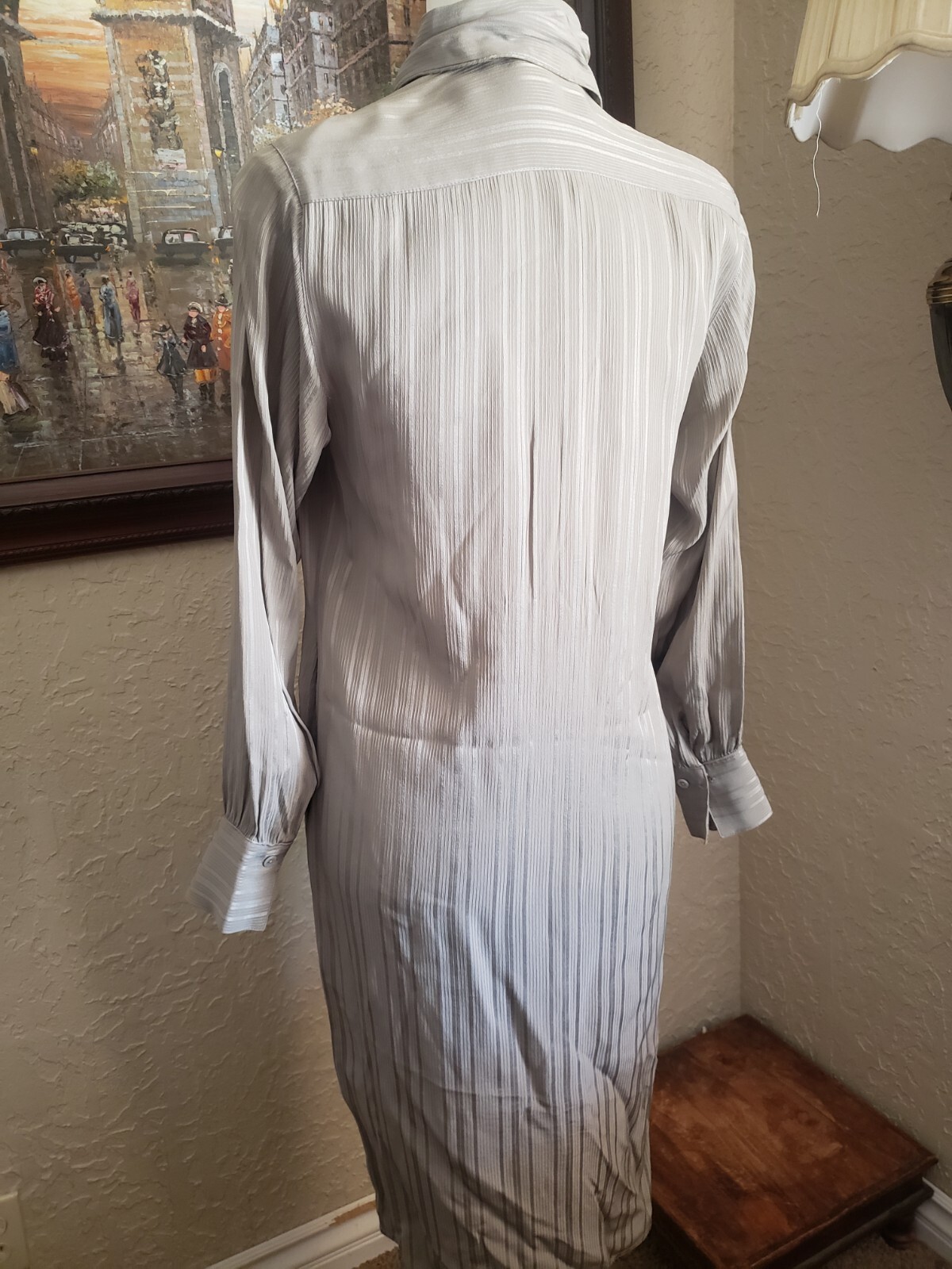 Vintage Silk Midi Dress 40’s/50’s Horchow