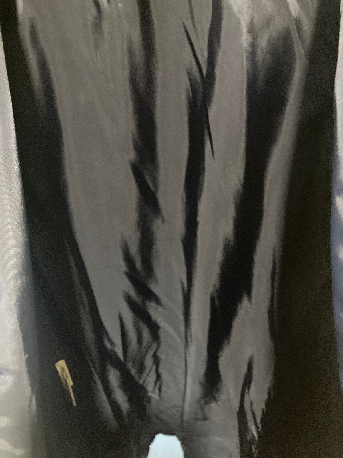 100% Silk High Grade Women’s Velvet Dress Vintage Leman Japan-made Cupra Lining