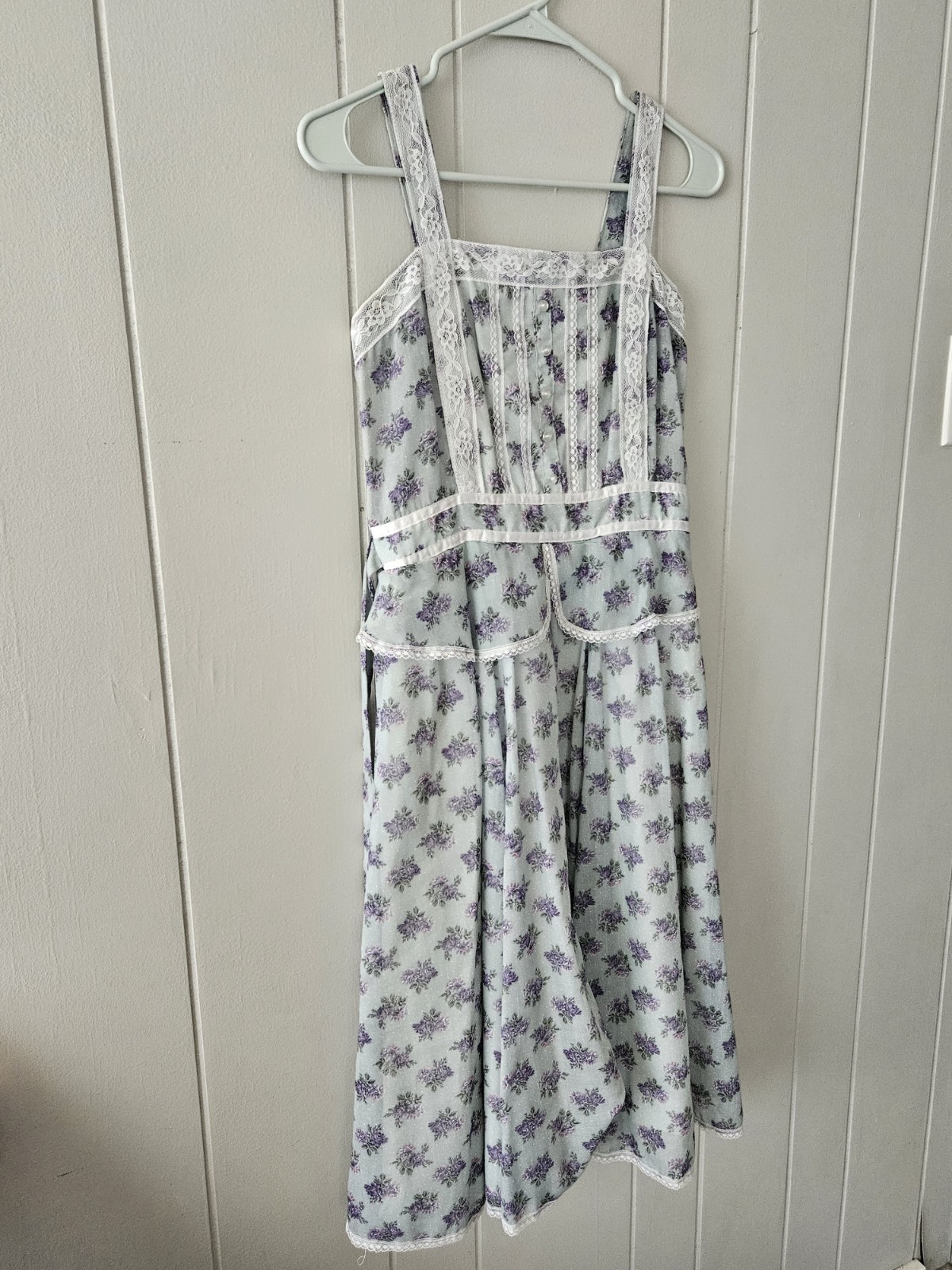 Vintage Gunne Sax by Jessica Prairie Dress Size 9 Great Condition